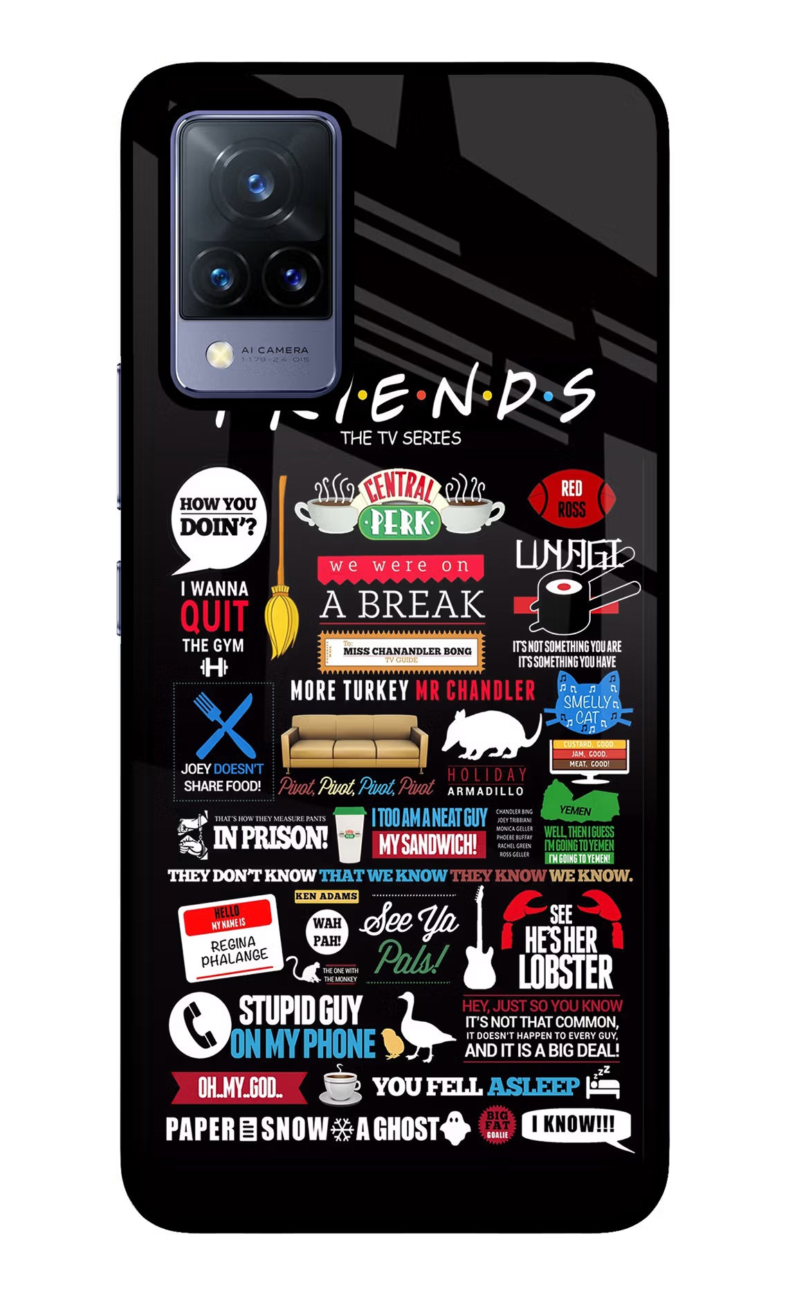 FRIENDS Case for Vivo V21 by Casekaro