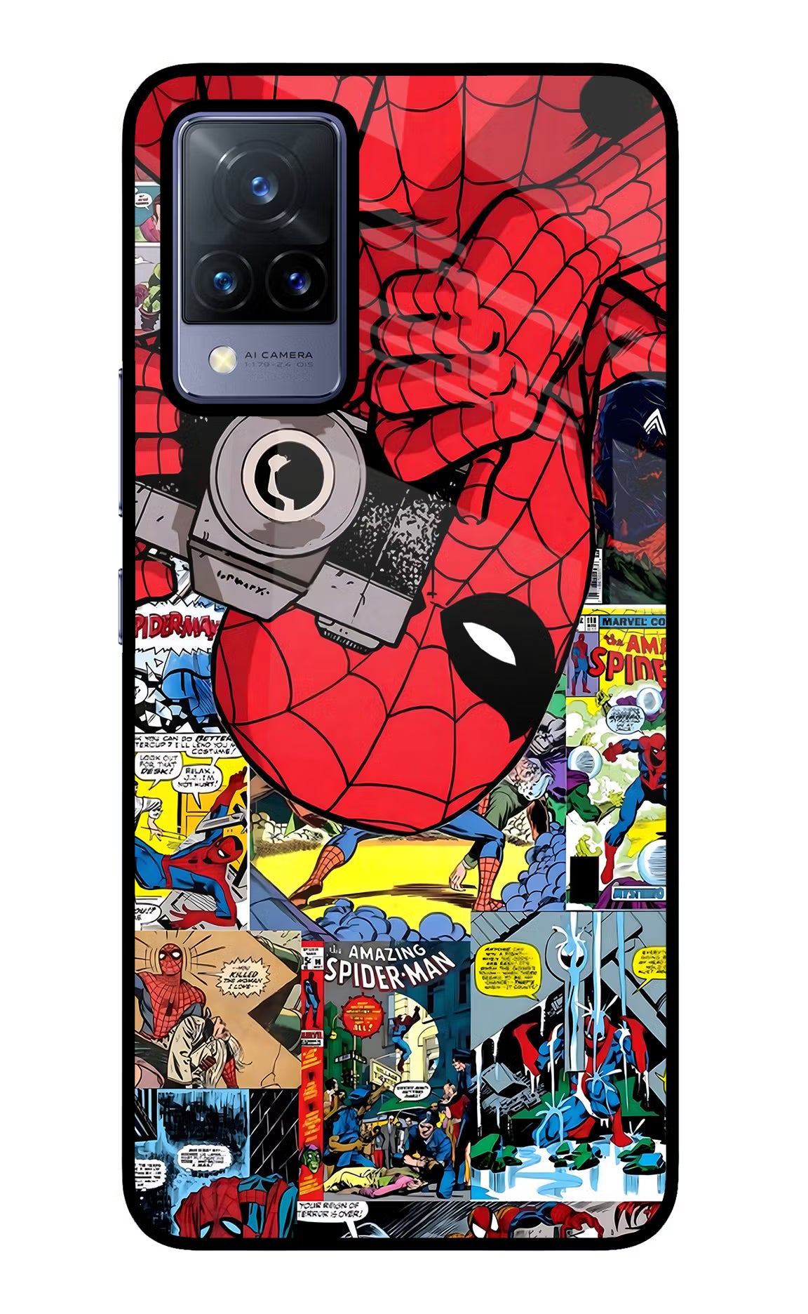 Spider Man Case for Vivo V21 by Casekaro
