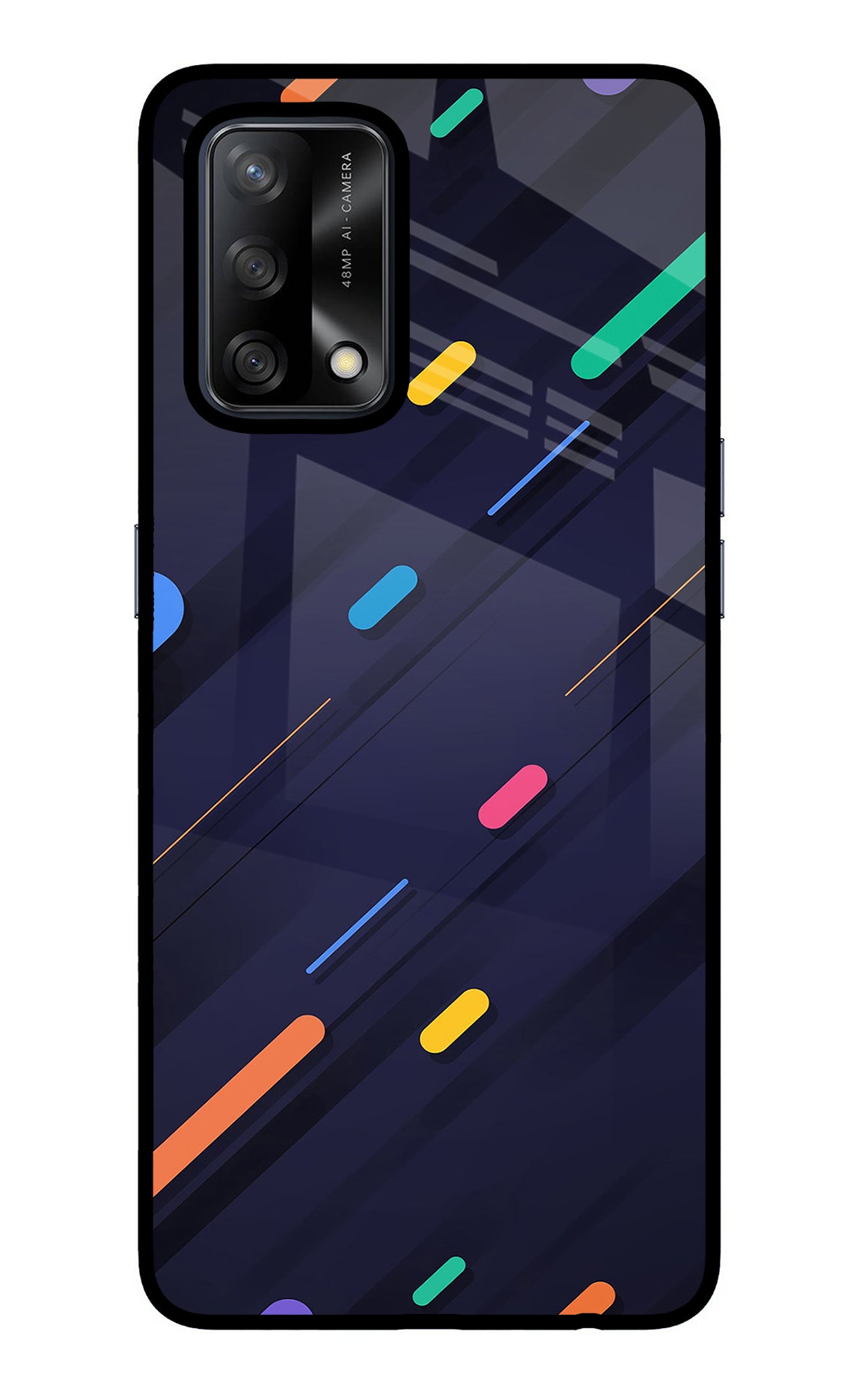 Abstract Design Case for Oppo F19/F19s