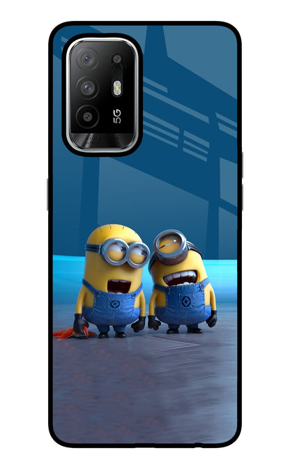 Minion Laughing Case for Oppo F19 Pro+
