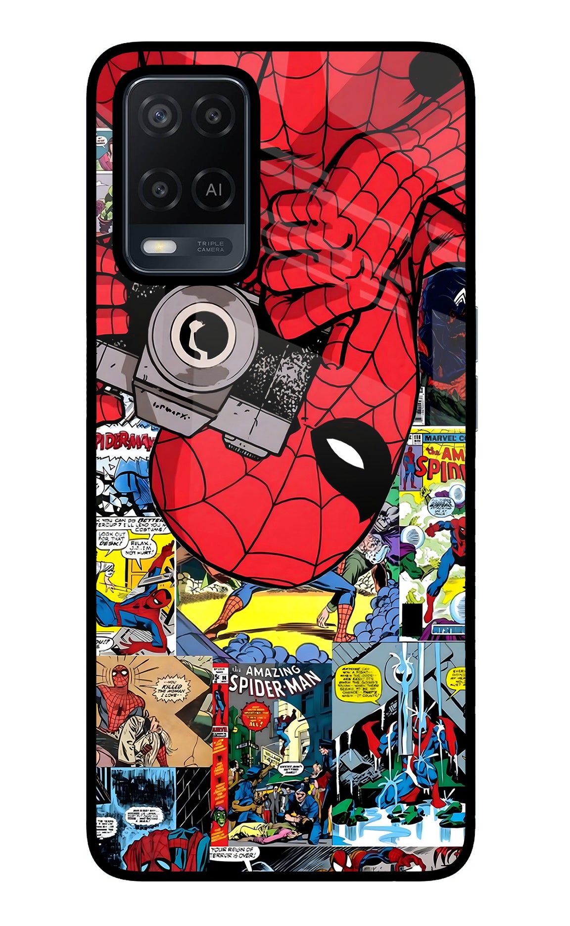 Spider Man Case for Oppo A54