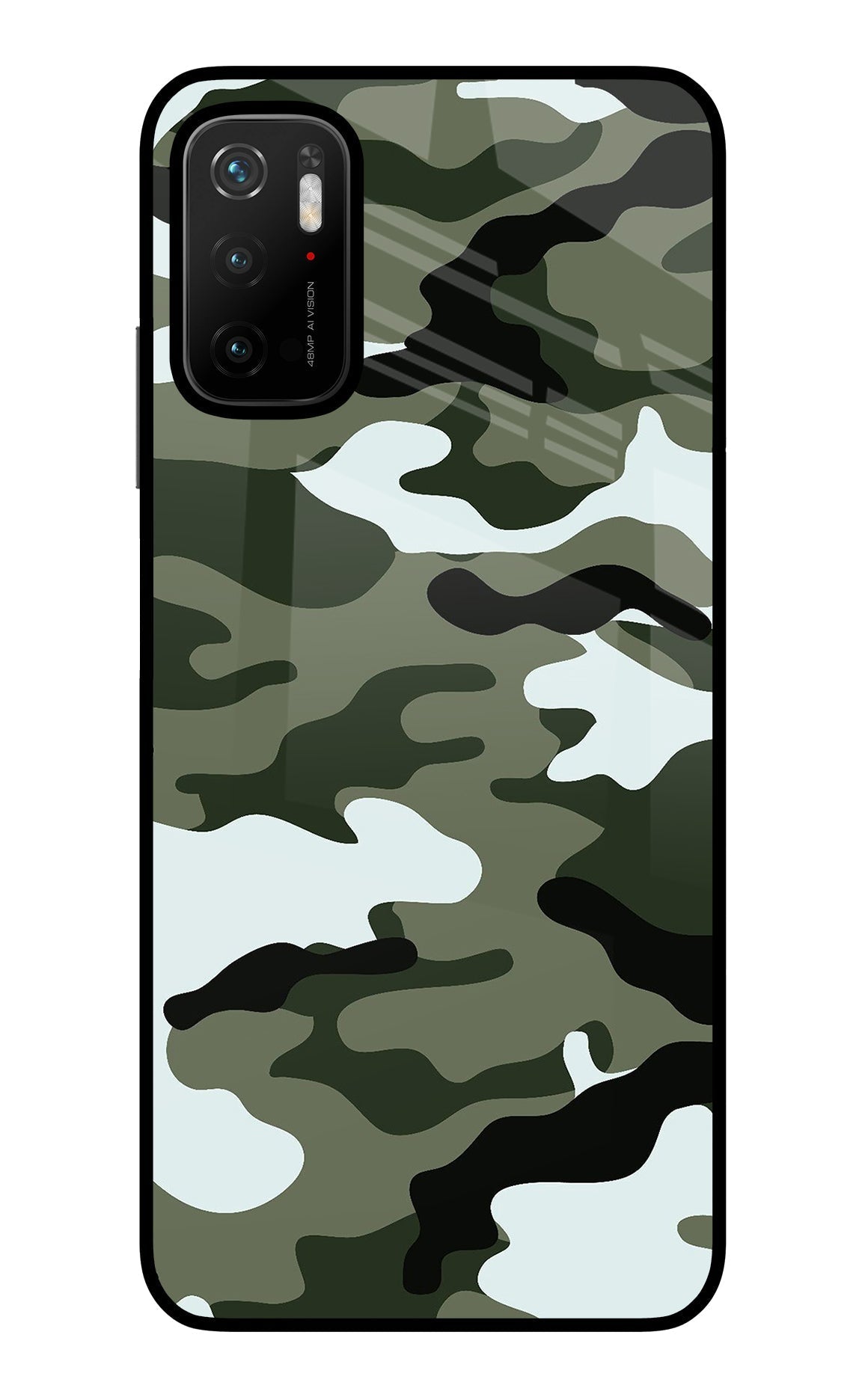 Camouflage Case for Poco M3 Pro 5G