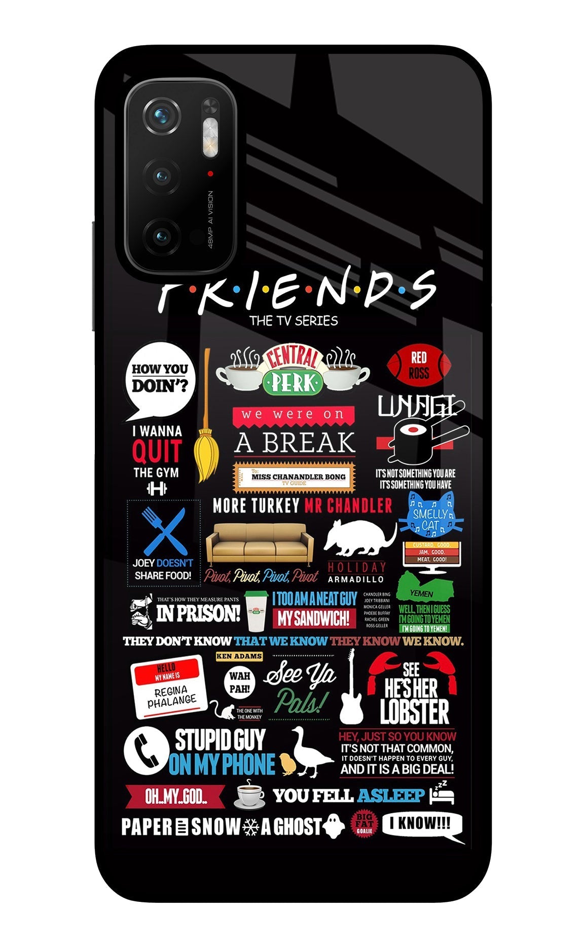 FRIENDS Case for Poco M3 Pro 5G