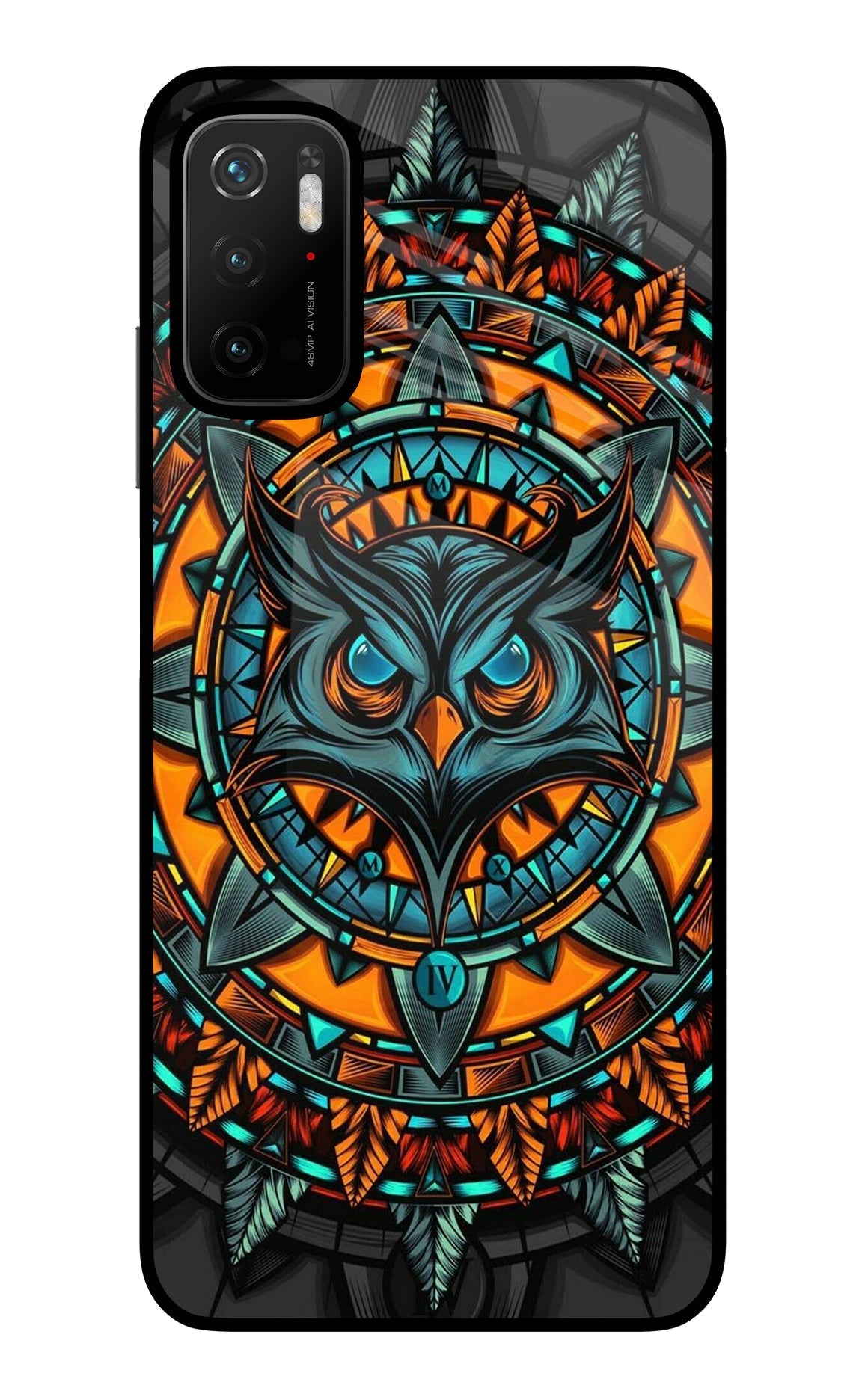 Angry Owl Art Case for Poco M3 Pro 5G