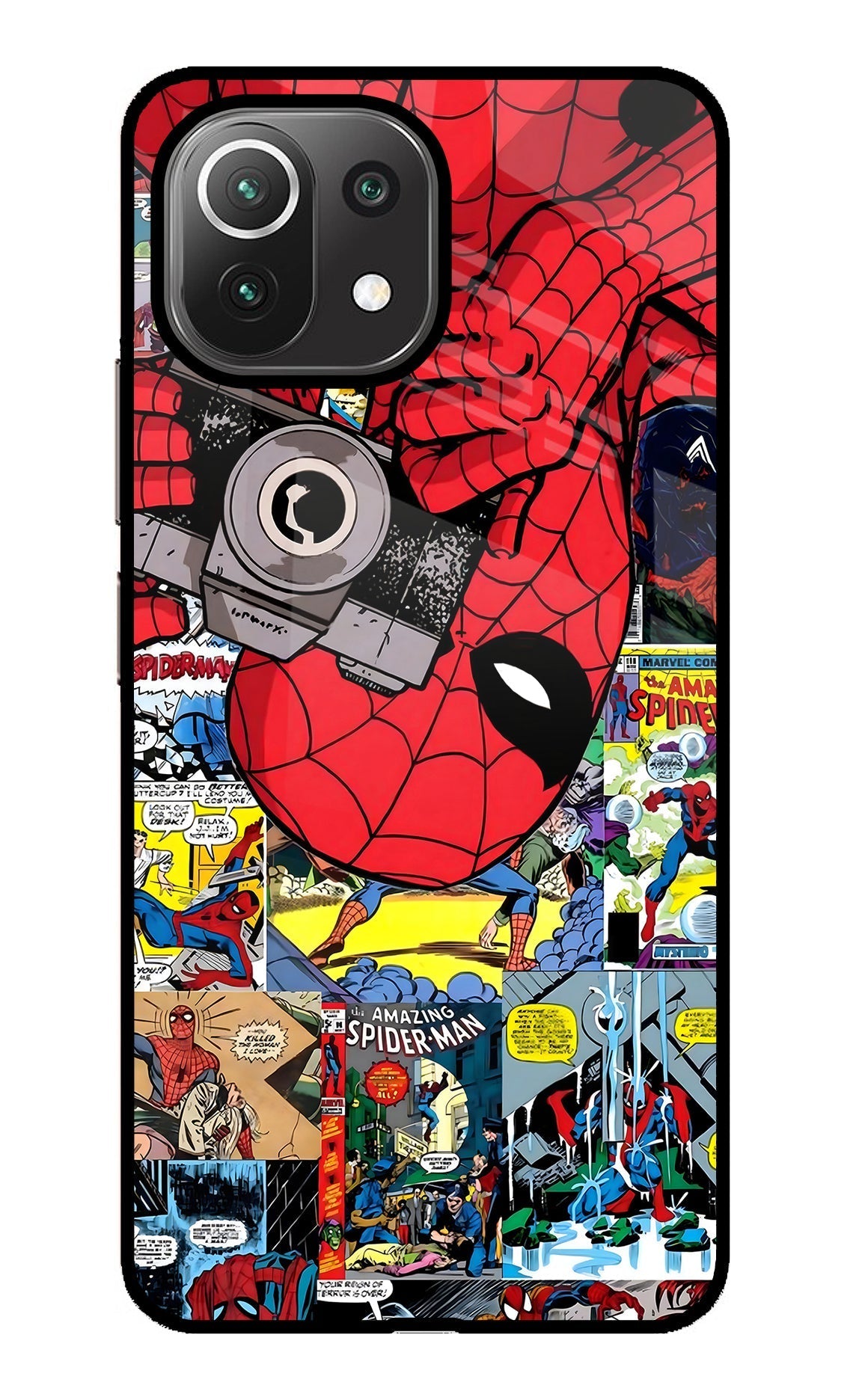 Spider Man Case for Mi 11 Lite