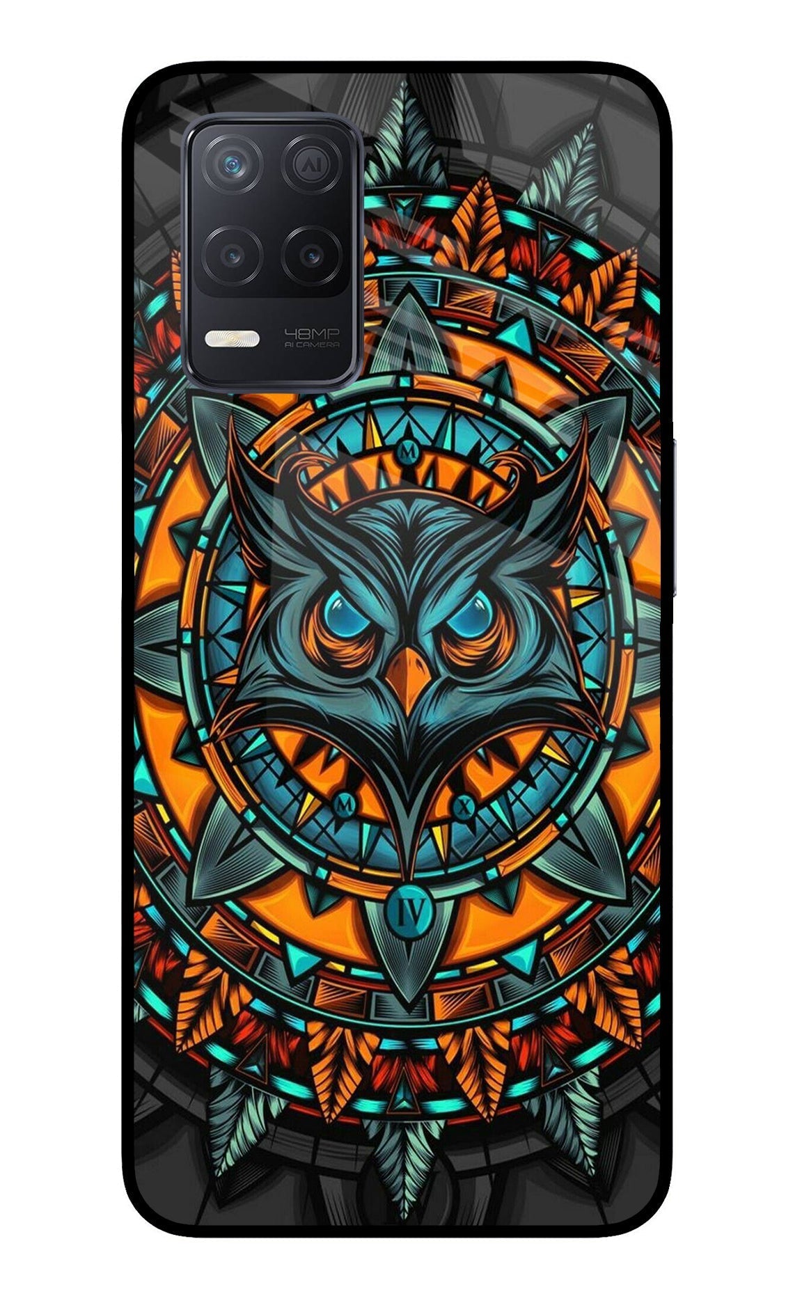 Angry Owl Art Case for Realme 8 5G/8s 5G