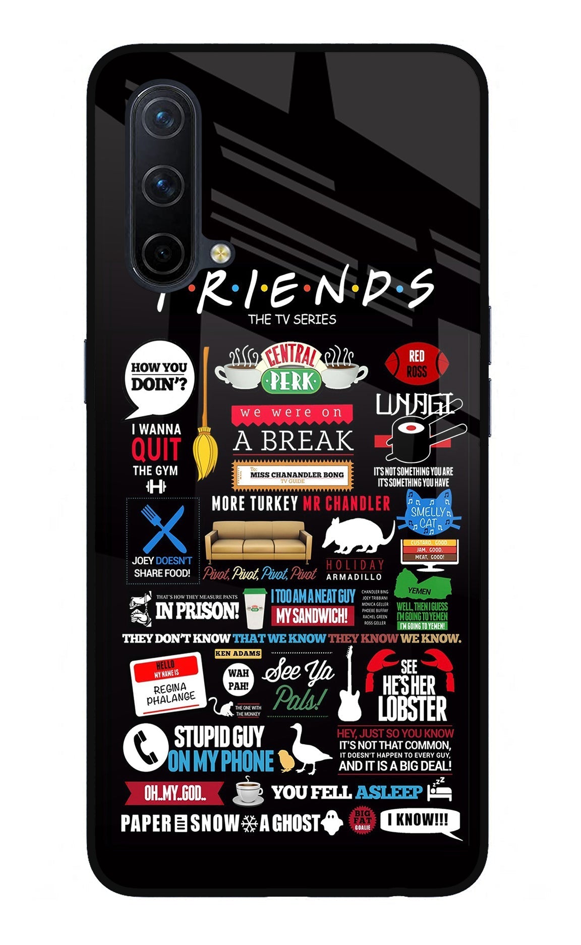 FRIENDS Case for Oneplus Nord CE 5G