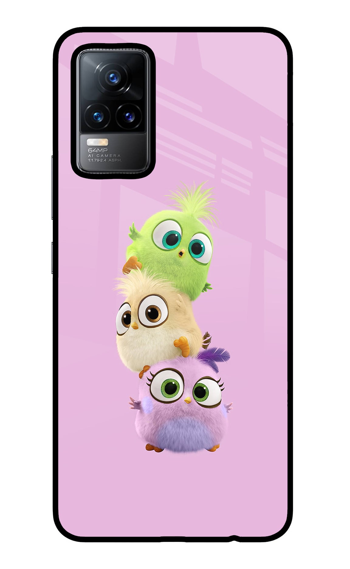 Cute Little Birds Case for Vivo Y73/V21E 4G