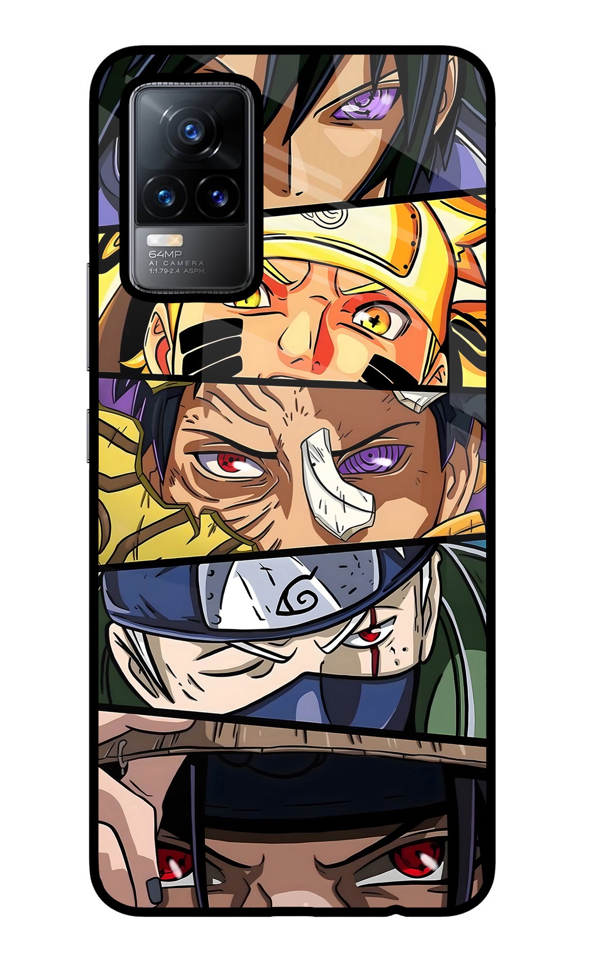 Naruto Character Case for Vivo Y73/V21E 4G