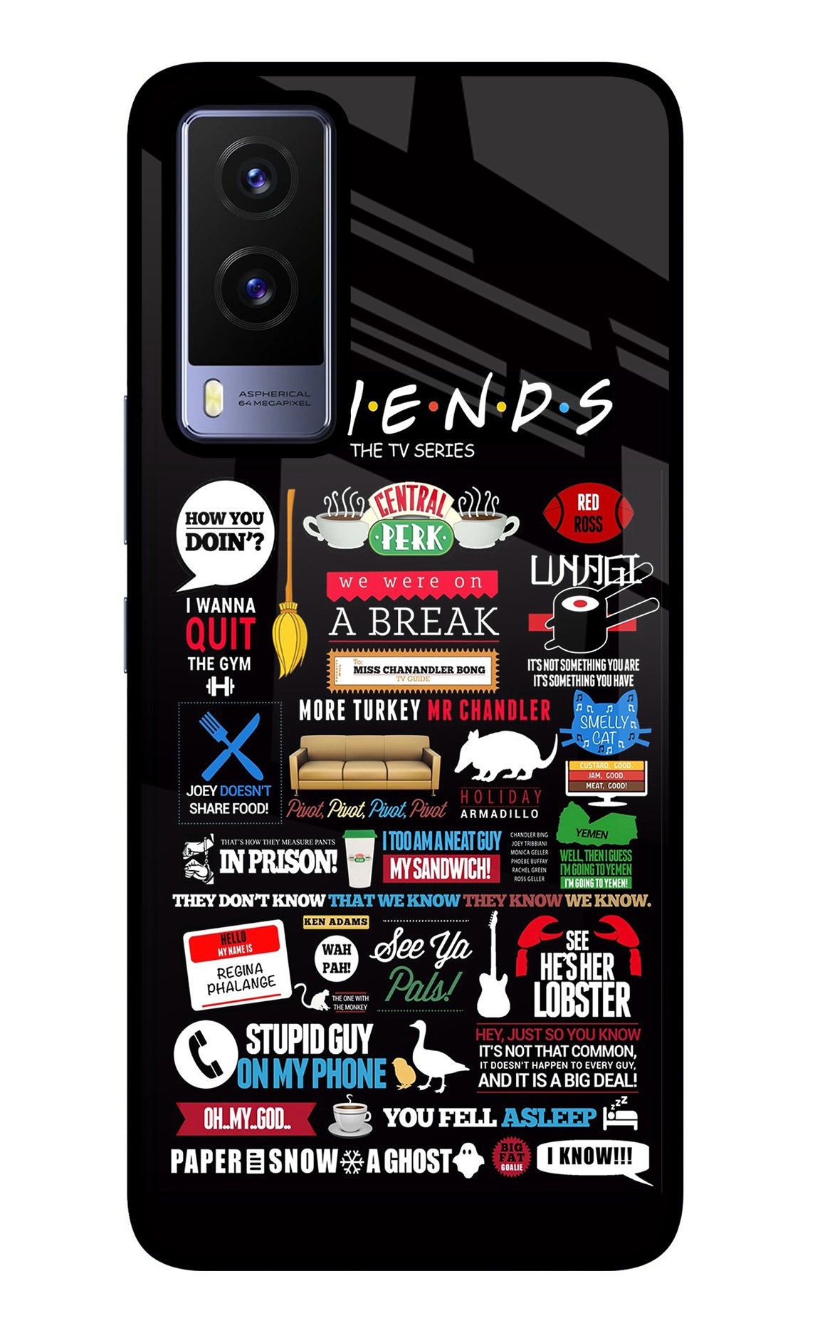 FRIENDS Case for Vivo V21E 5G