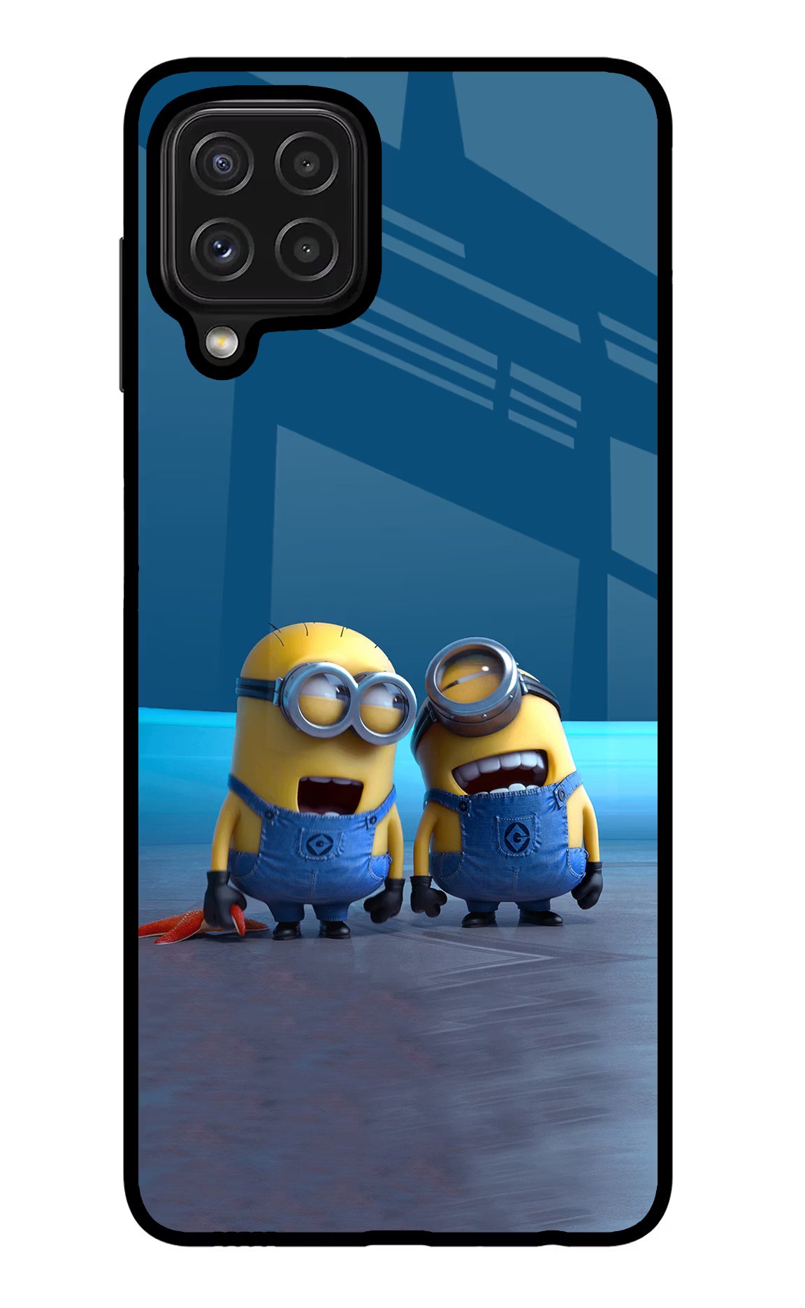 Minion Laughing Case for Samsung M32 by Casekaro