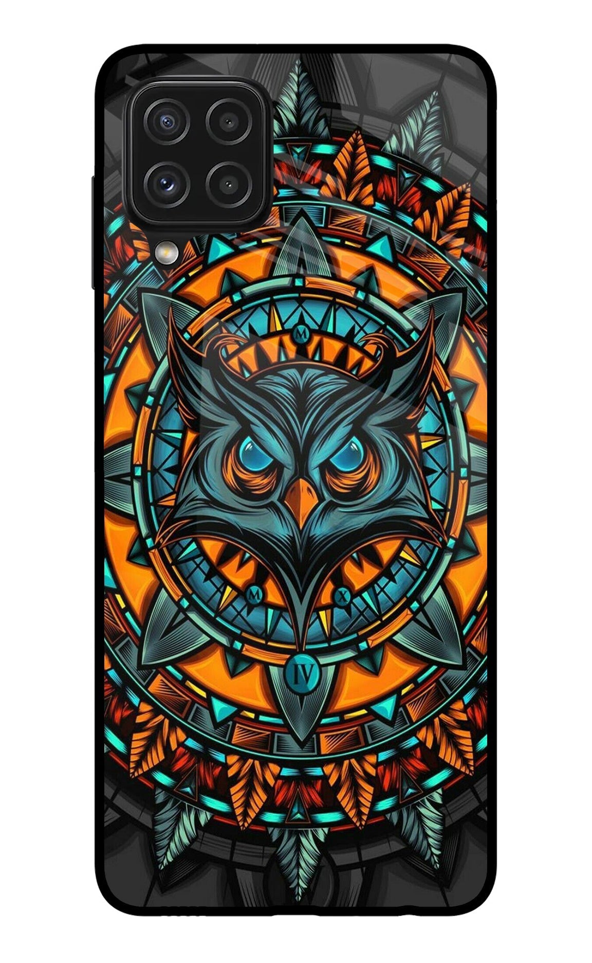 Angry Owl Art Case for Samsung A22 4G