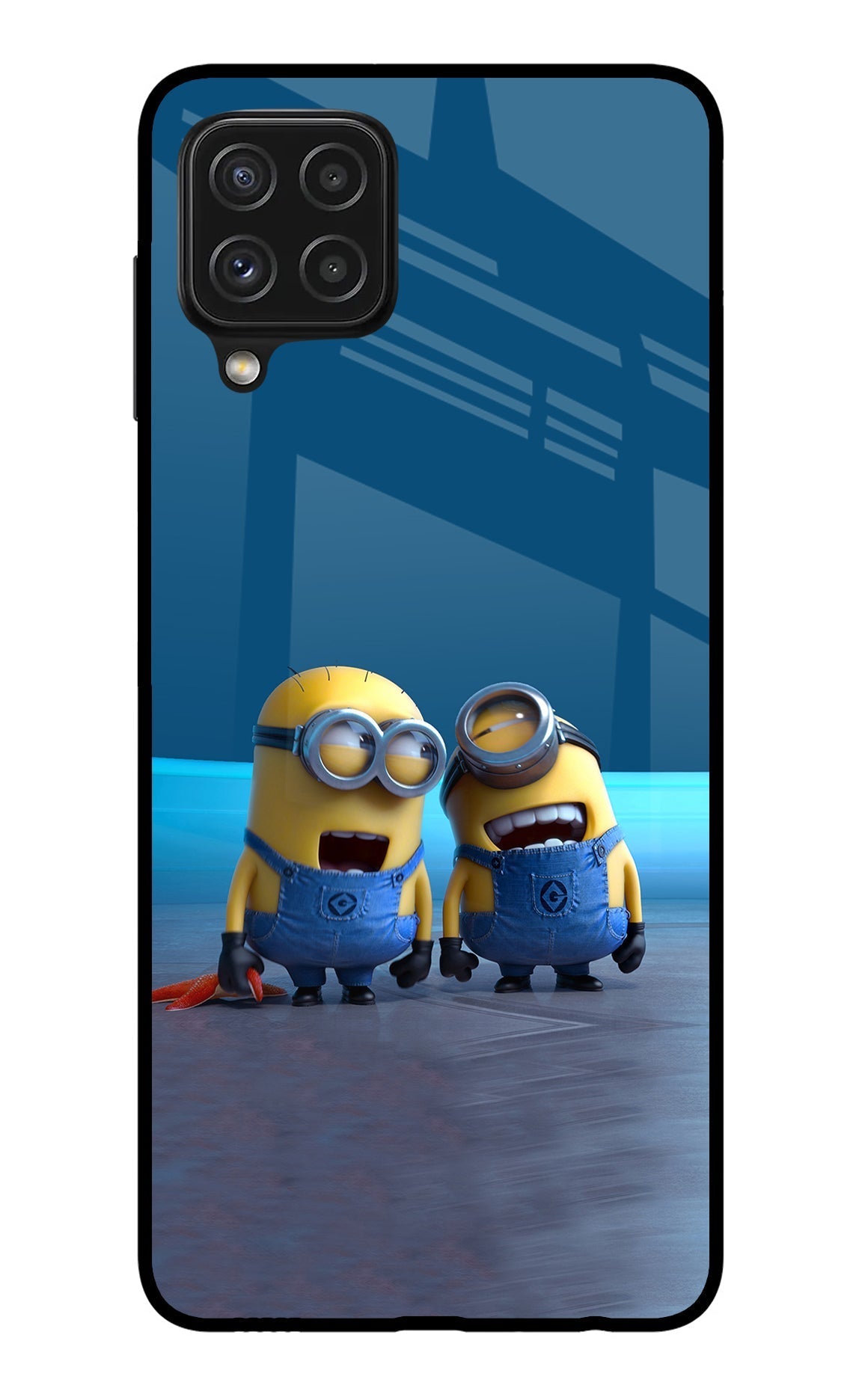 Minion Laughing Case for Samsung A22 4G