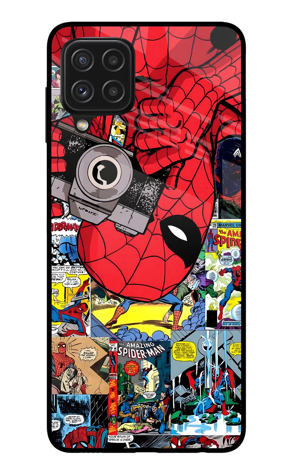 Spider Man Case for Samsung A22 4G by Casekaro