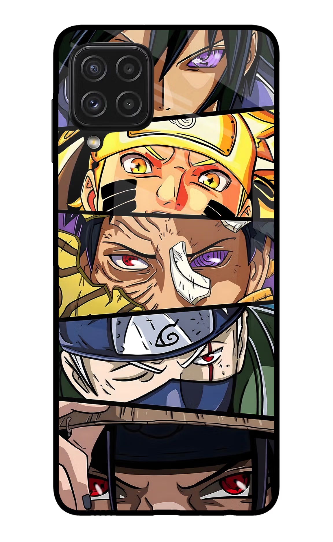 Naruto Character Case for Samsung A22 4G by Casekaro