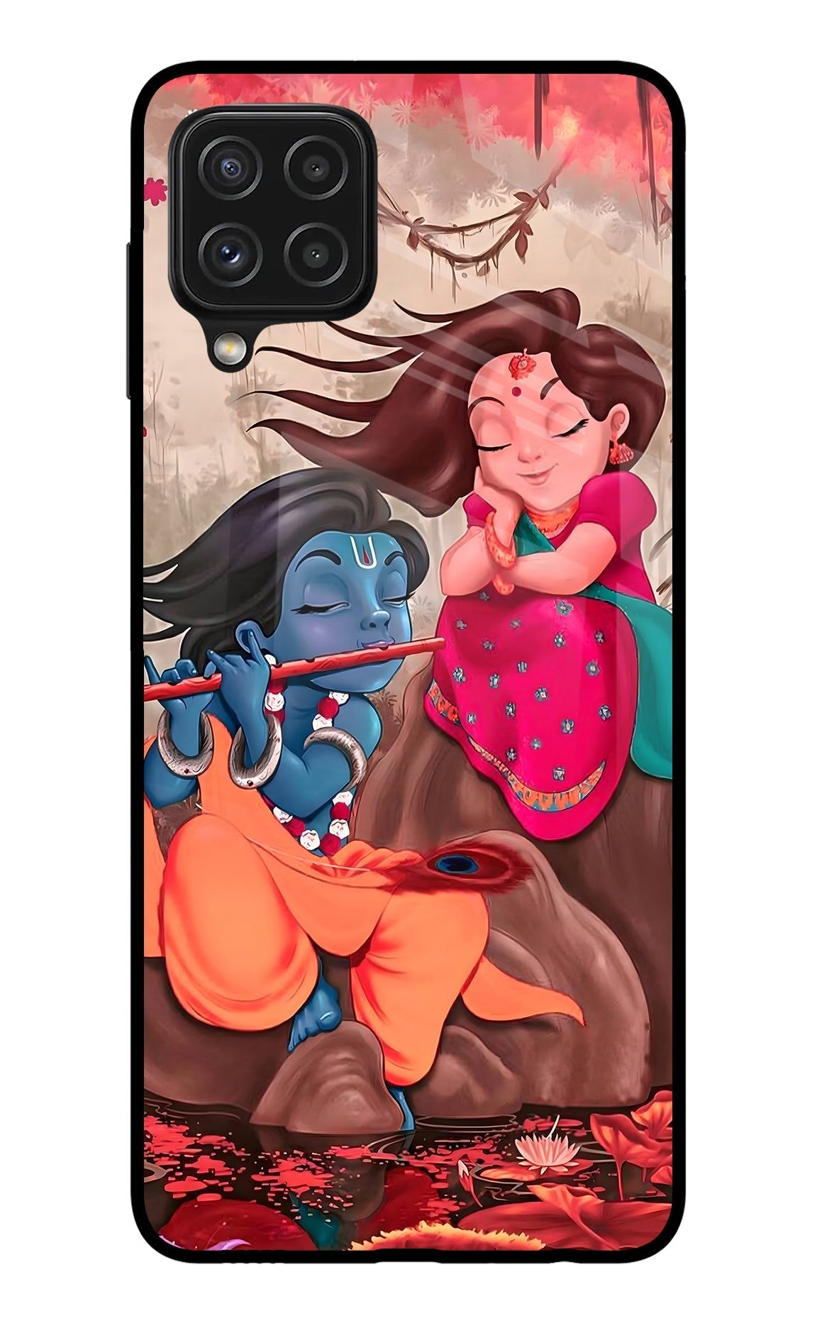 Radhe Krishna Case for Samsung A22 4G