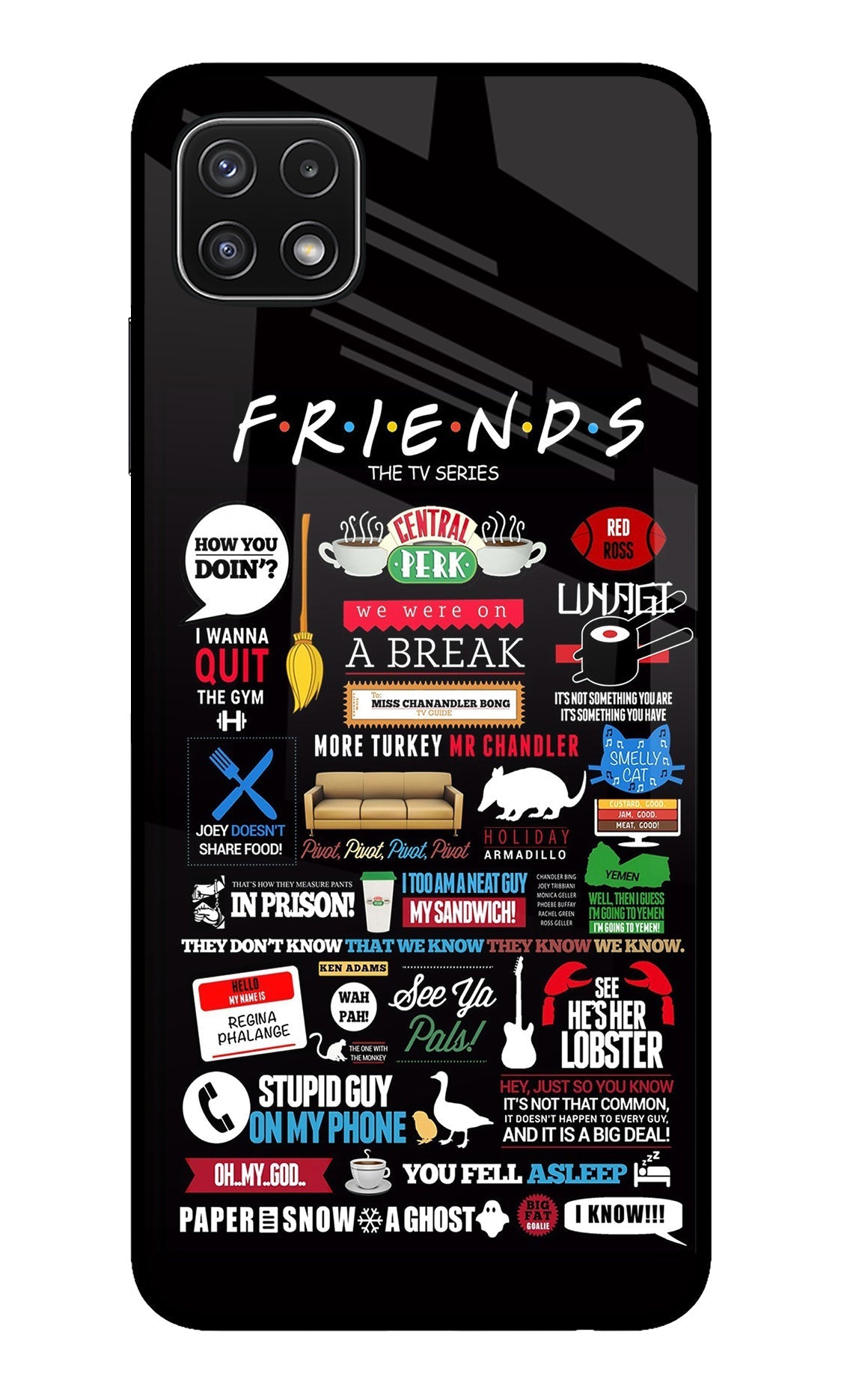 FRIENDS Case for Samsung A22 5G