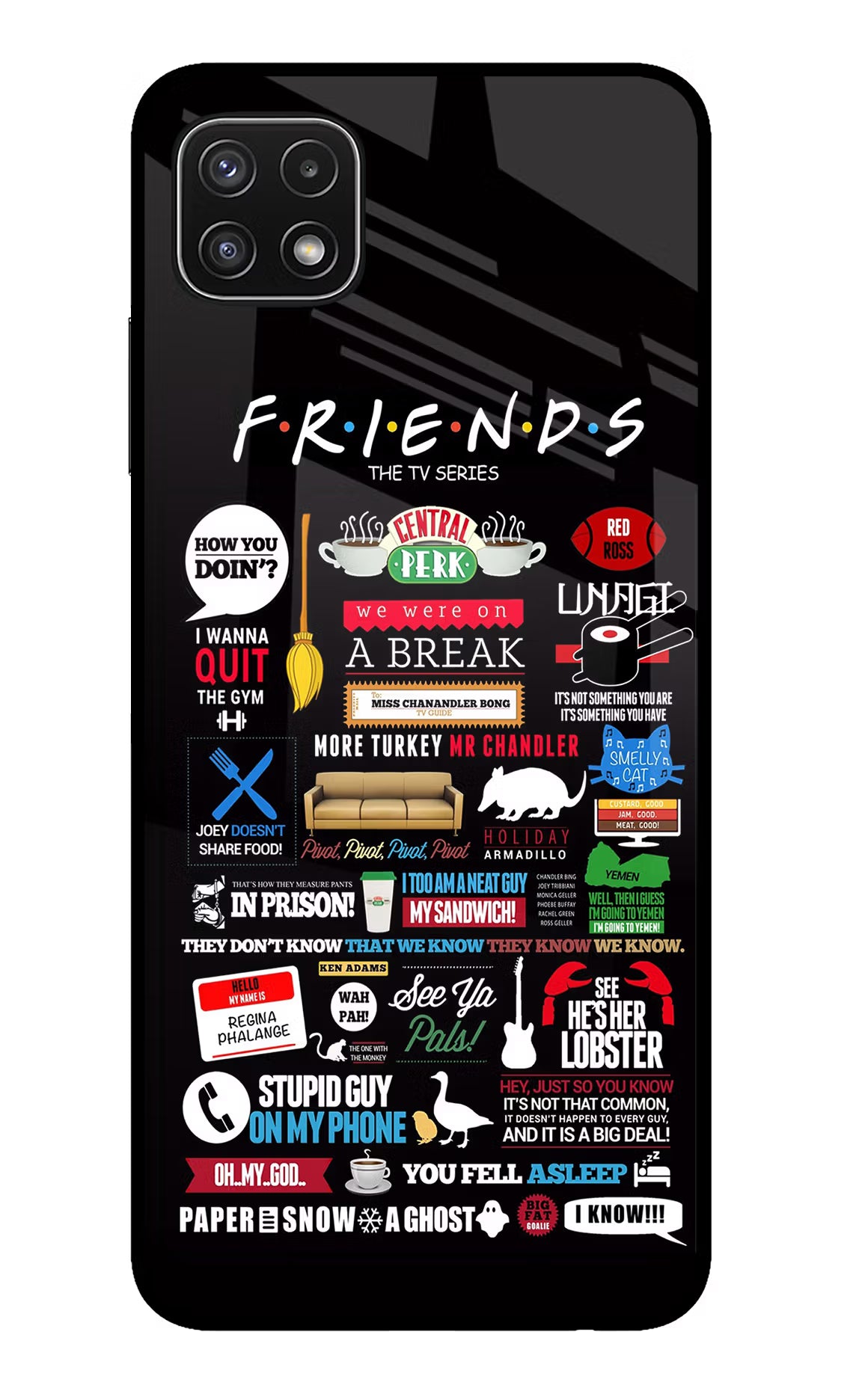 FRIENDS Case for Samsung A22 5G by Casekaro