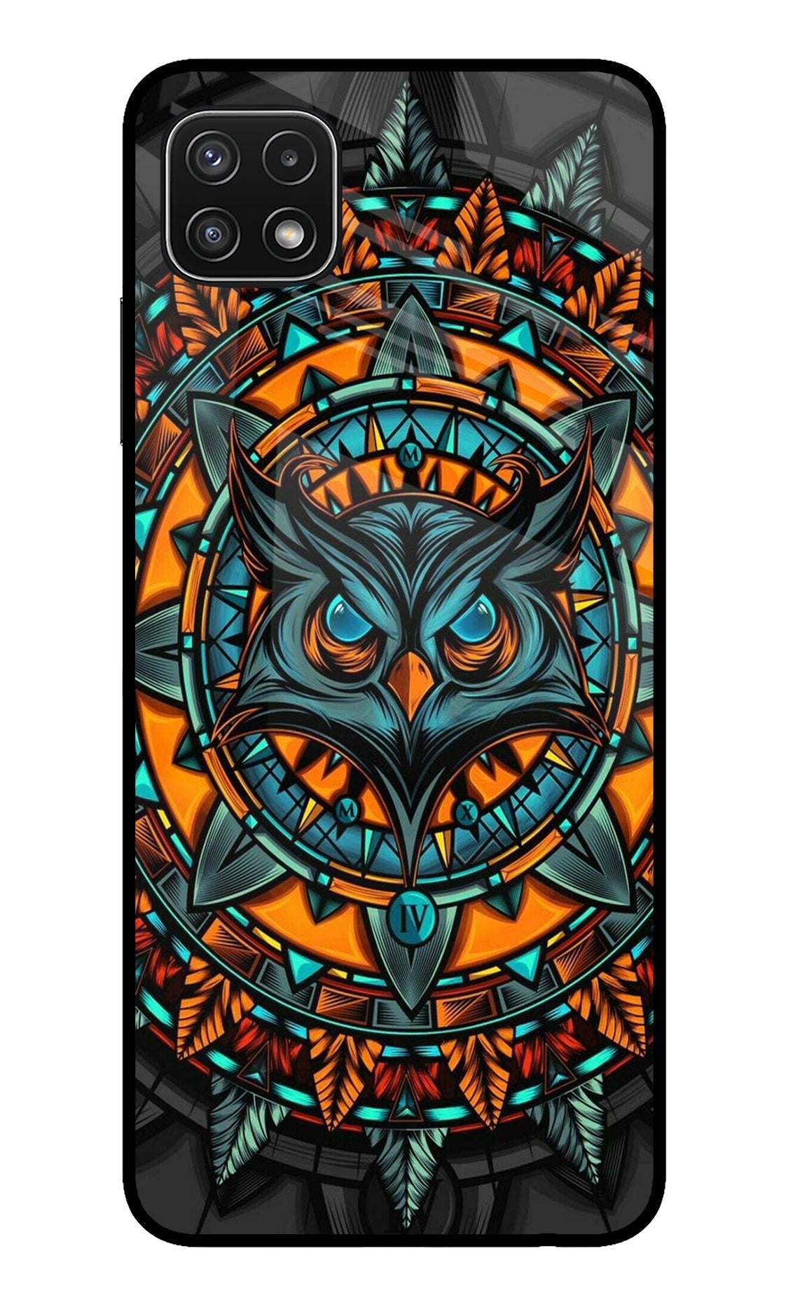 Angry Owl Art Case for Samsung A22 5G