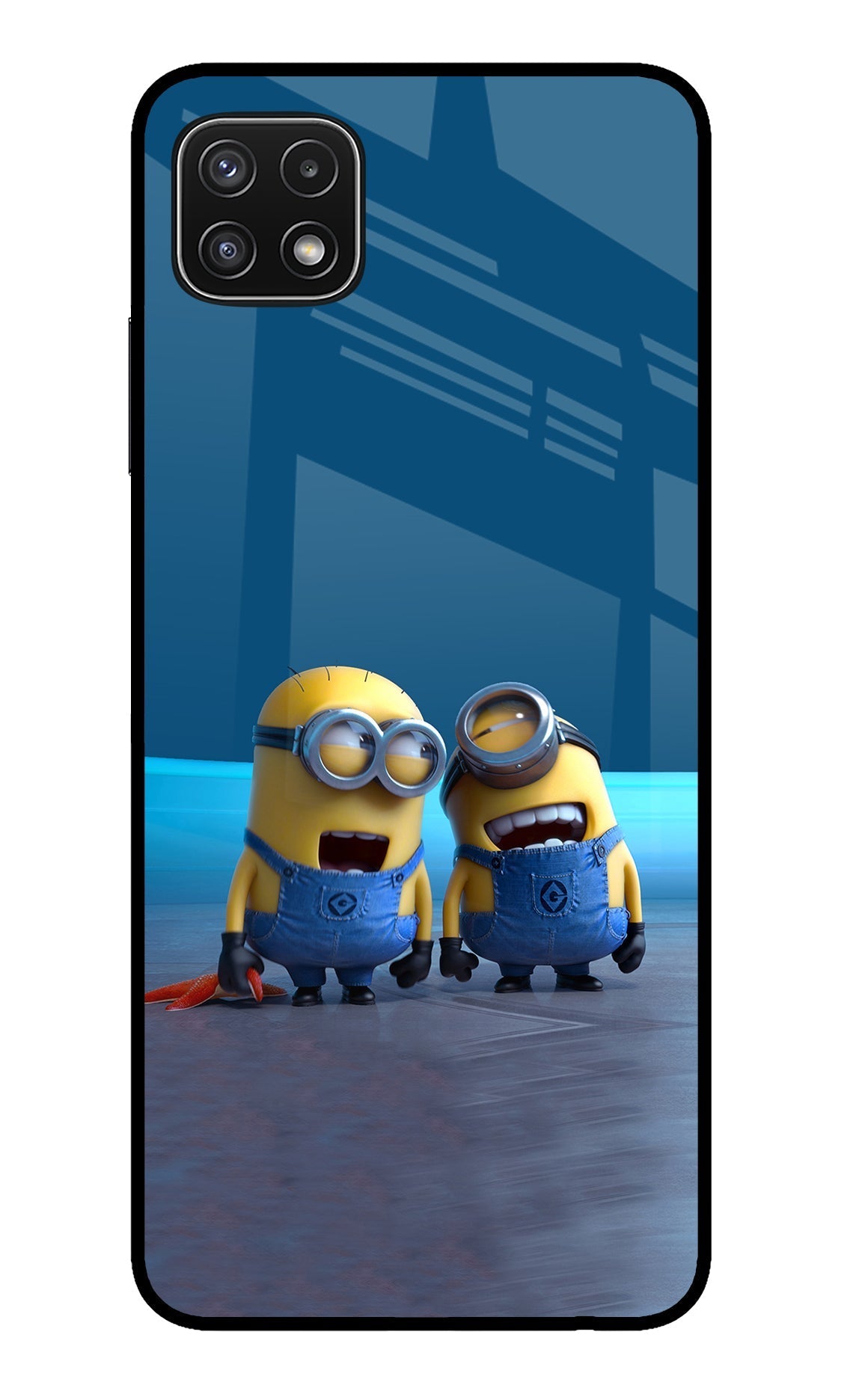 Minion Laughing Case for Samsung A22 5G