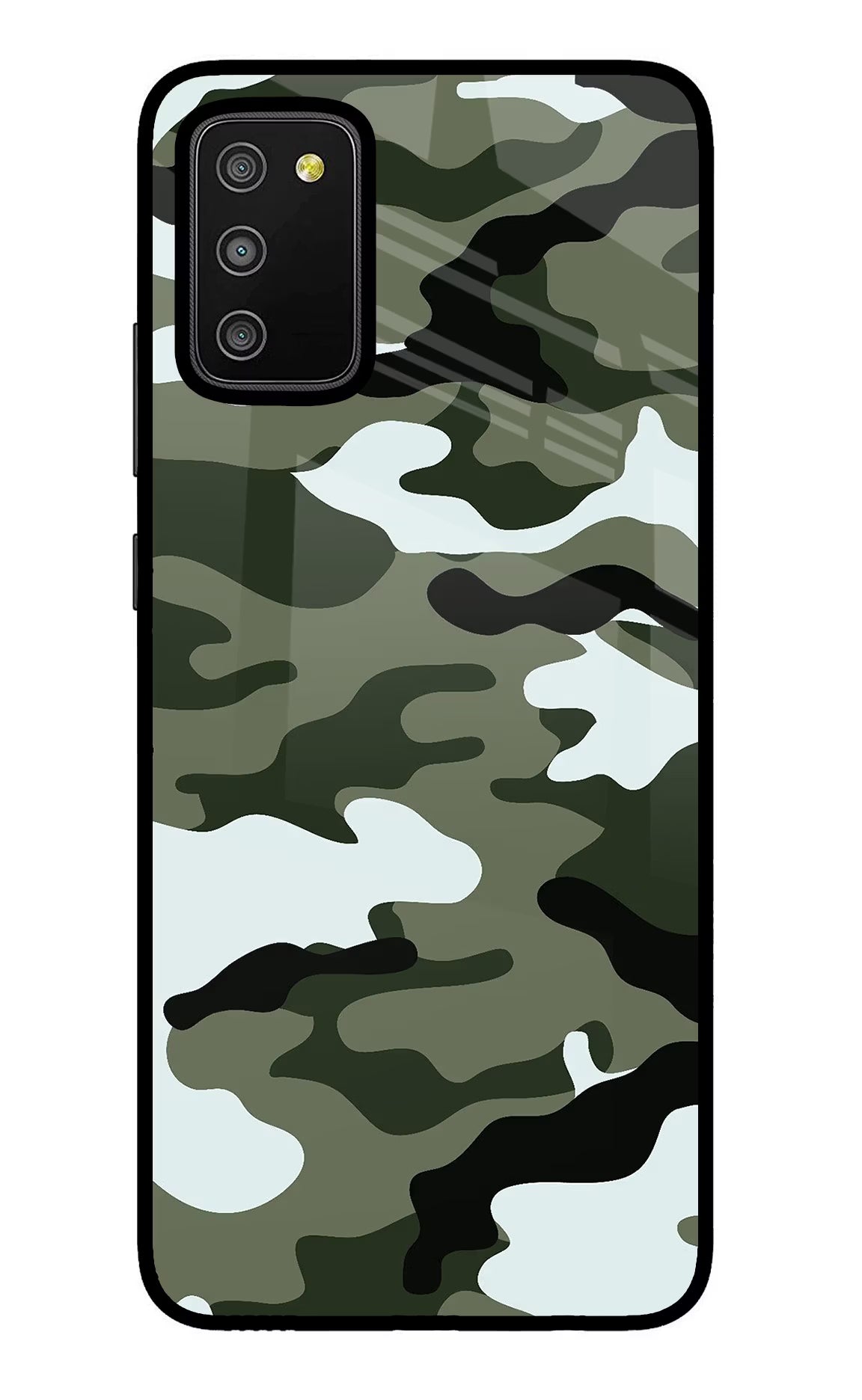 Camouflage Case for Samsung M02s by Casekaro