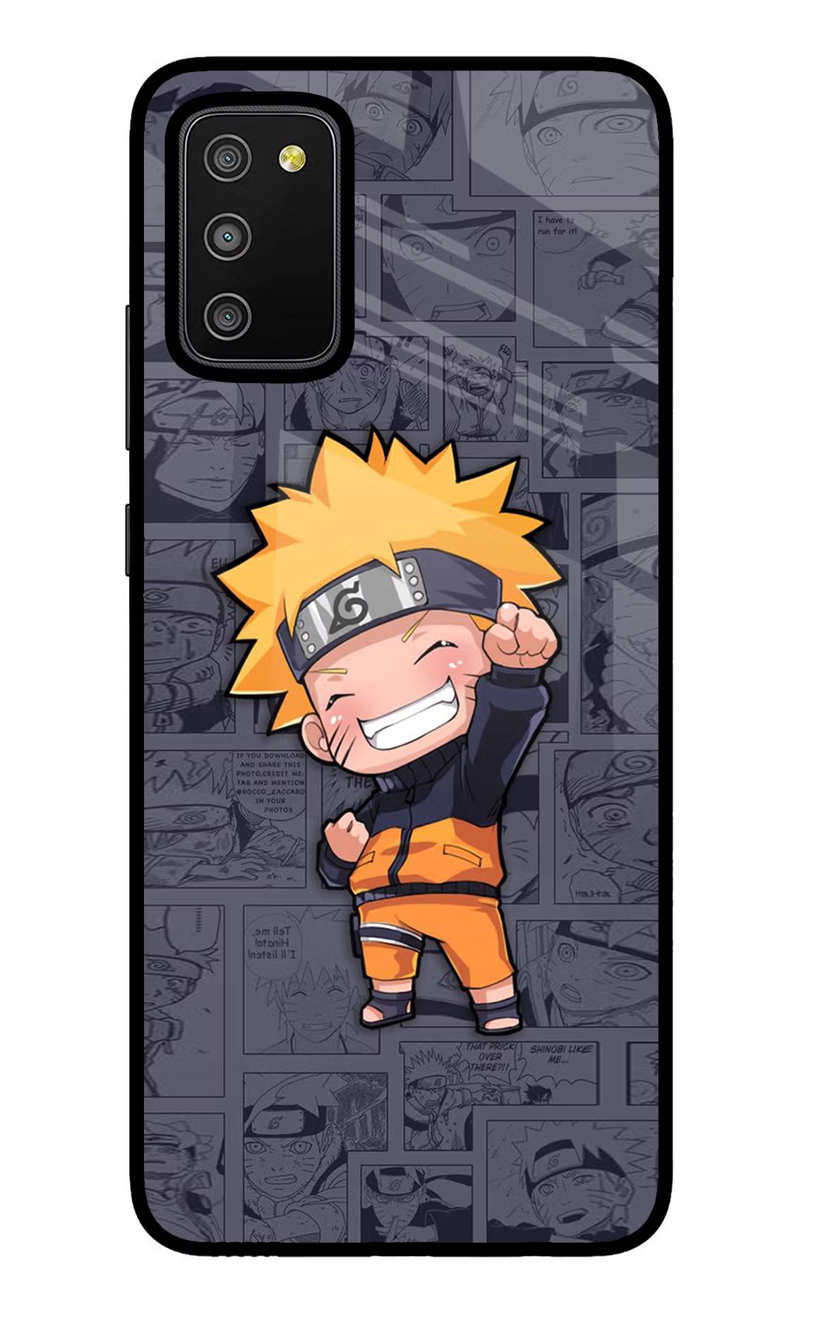 Chota Naruto Case for Samsung M02s by Casekaro