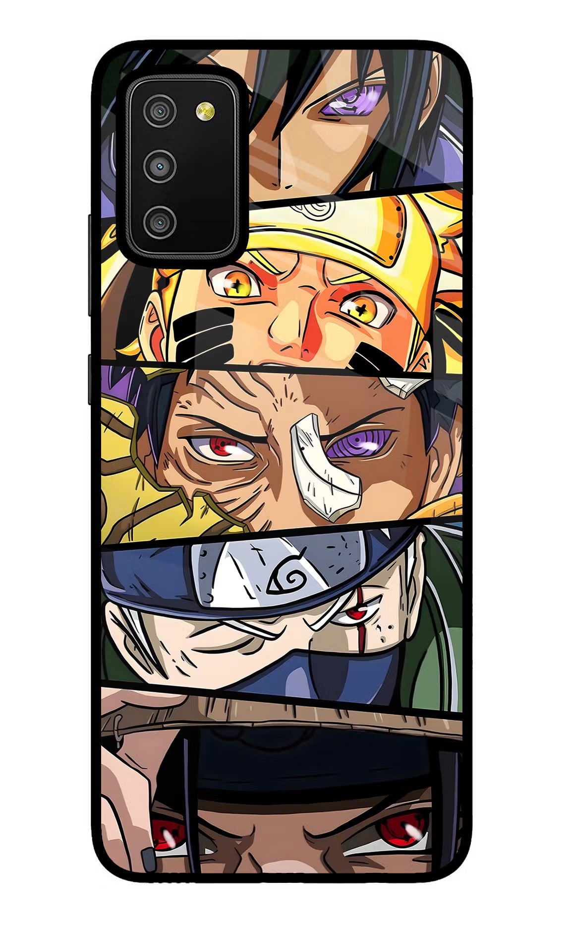 Naruto Character Case for Samsung M02s by Casekaro