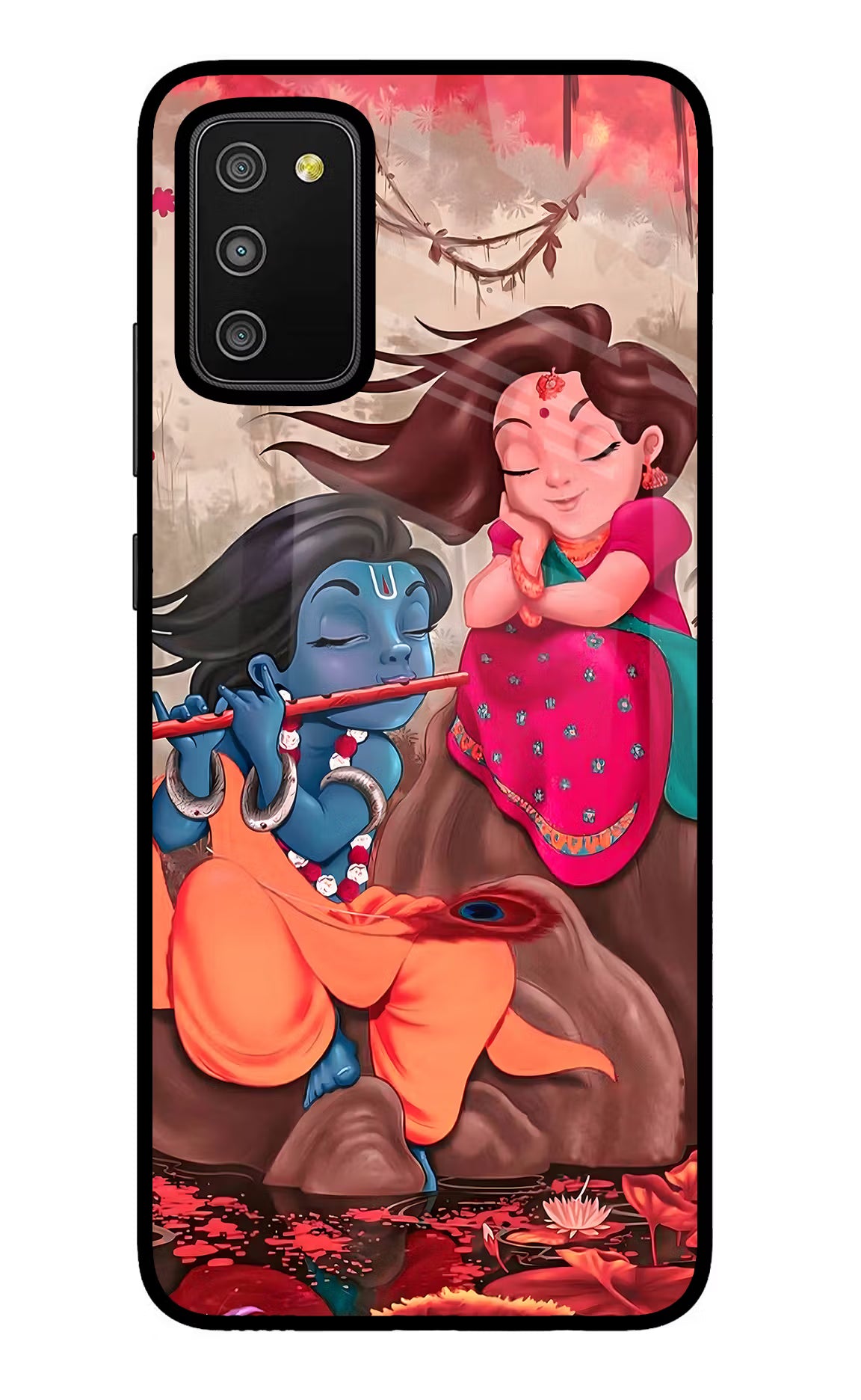 Radhe Krishna Case for Samsung M02s by Casekaro