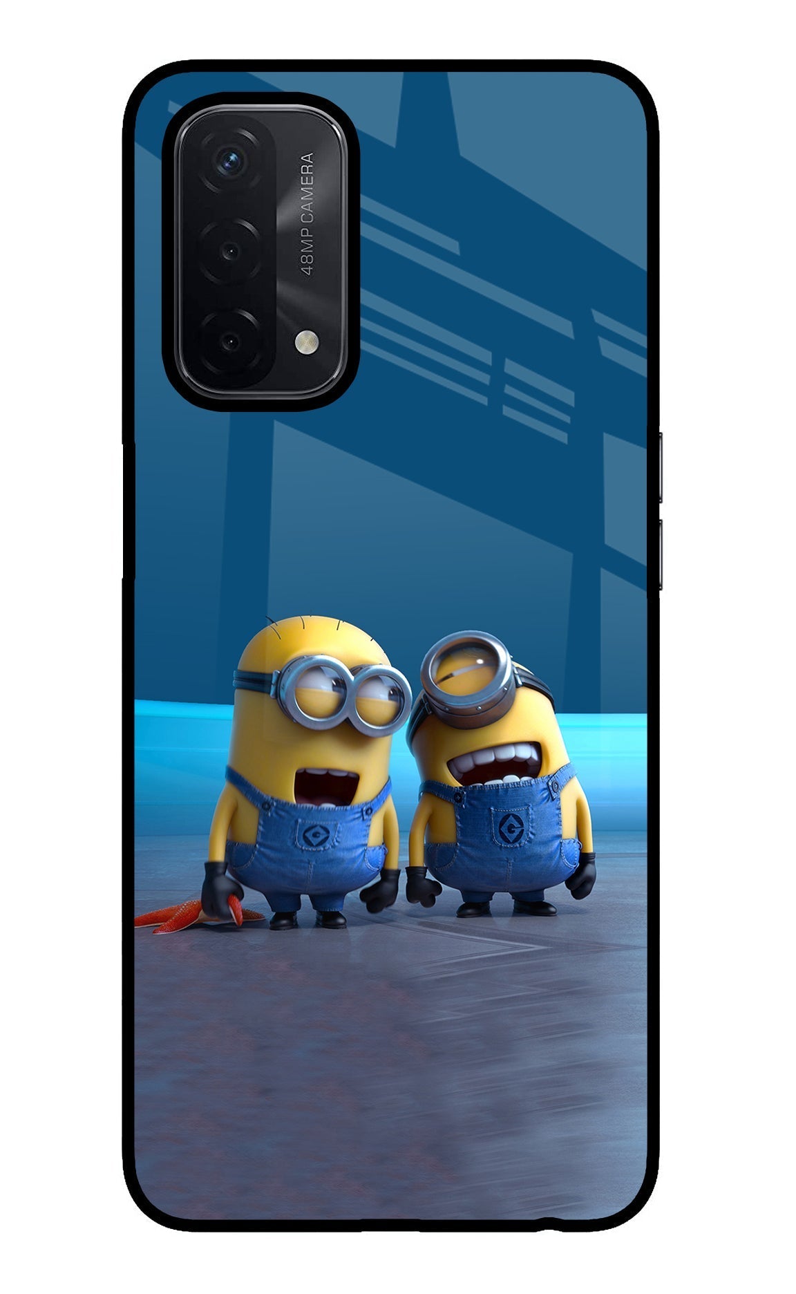 Minion Laughing Case for Oppo A74 5G