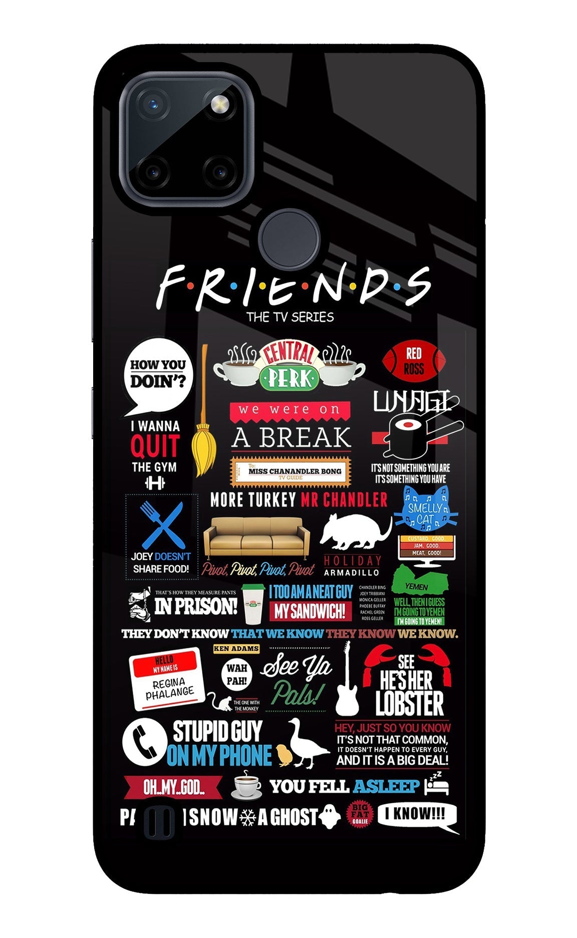 FRIENDS Case for Realme C21Y/C25Y