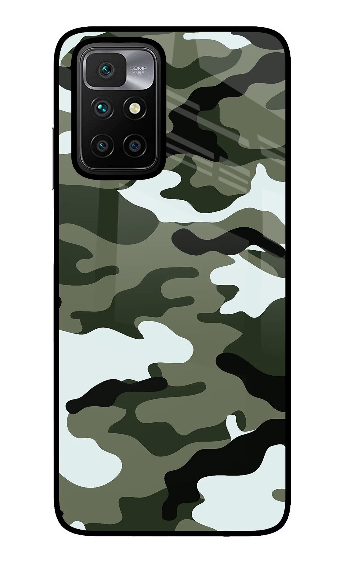 Camouflage Case for Redmi 10 Prime by Casekaro