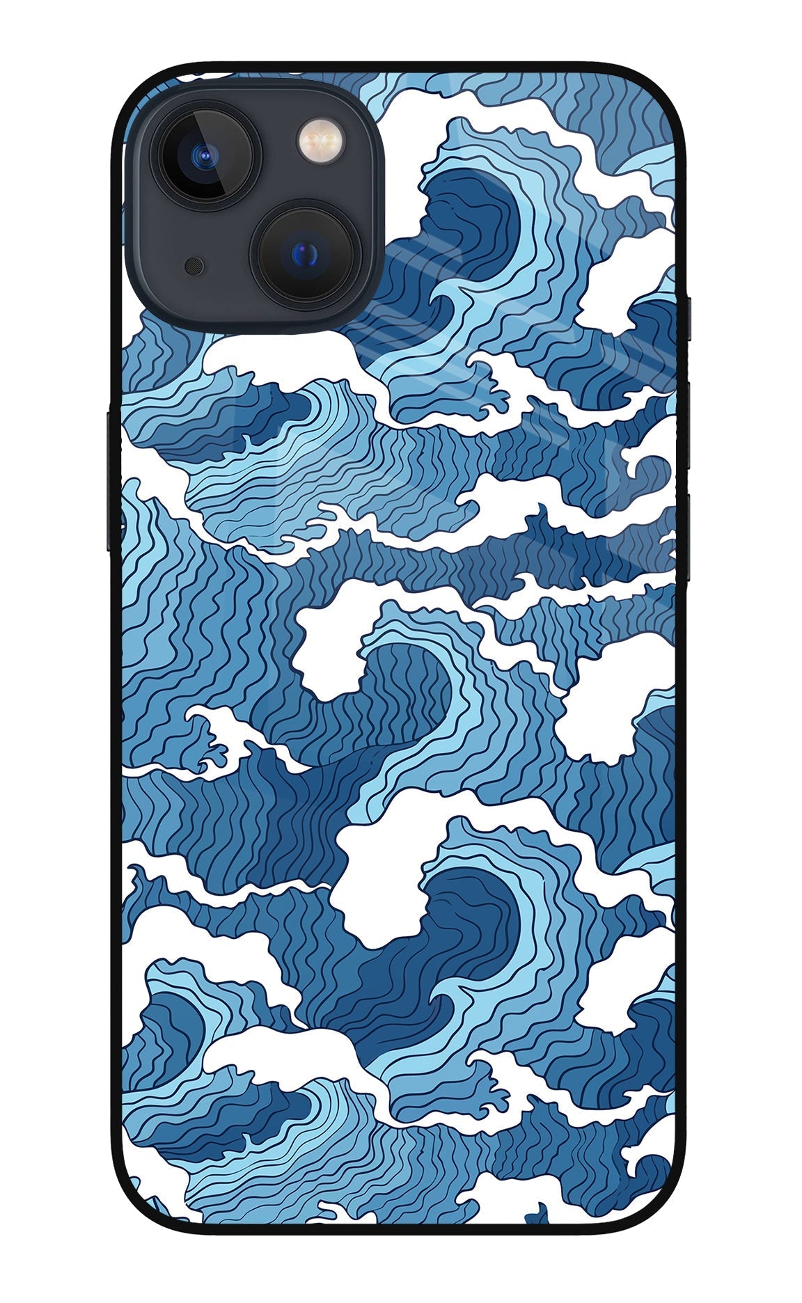 Blue Waves Case for iPhone 13 Mini