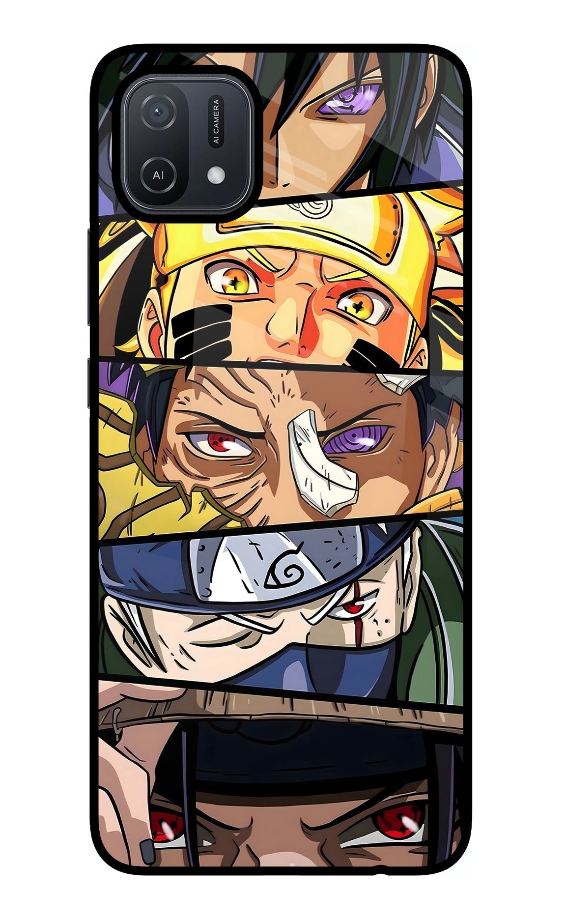 Naruto Character Case for Oppo A16