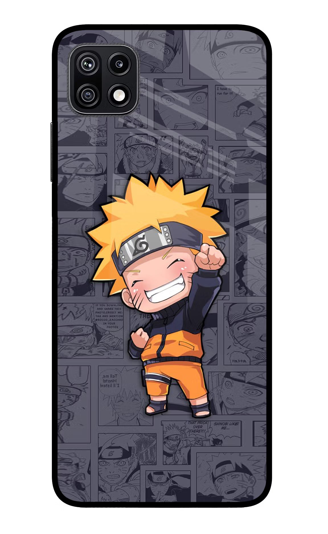 Chota Naruto Case for Samsung F42 5G by Casekaro