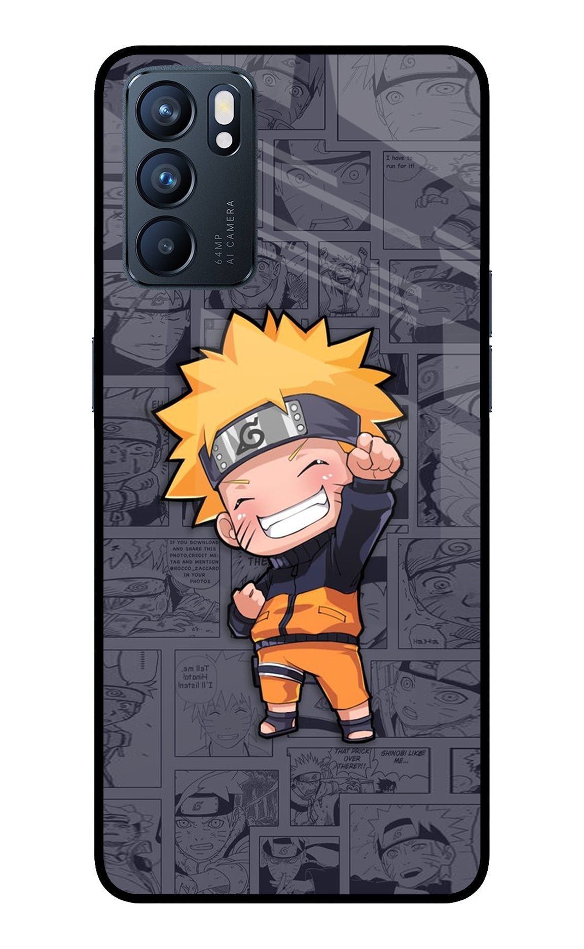 Chota Naruto Case for Oppo Reno6 5G