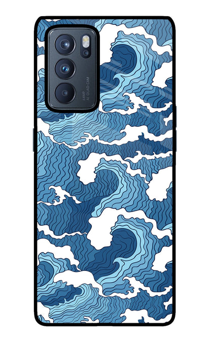 Blue Waves Case for Oppo Reno6 Pro 5G