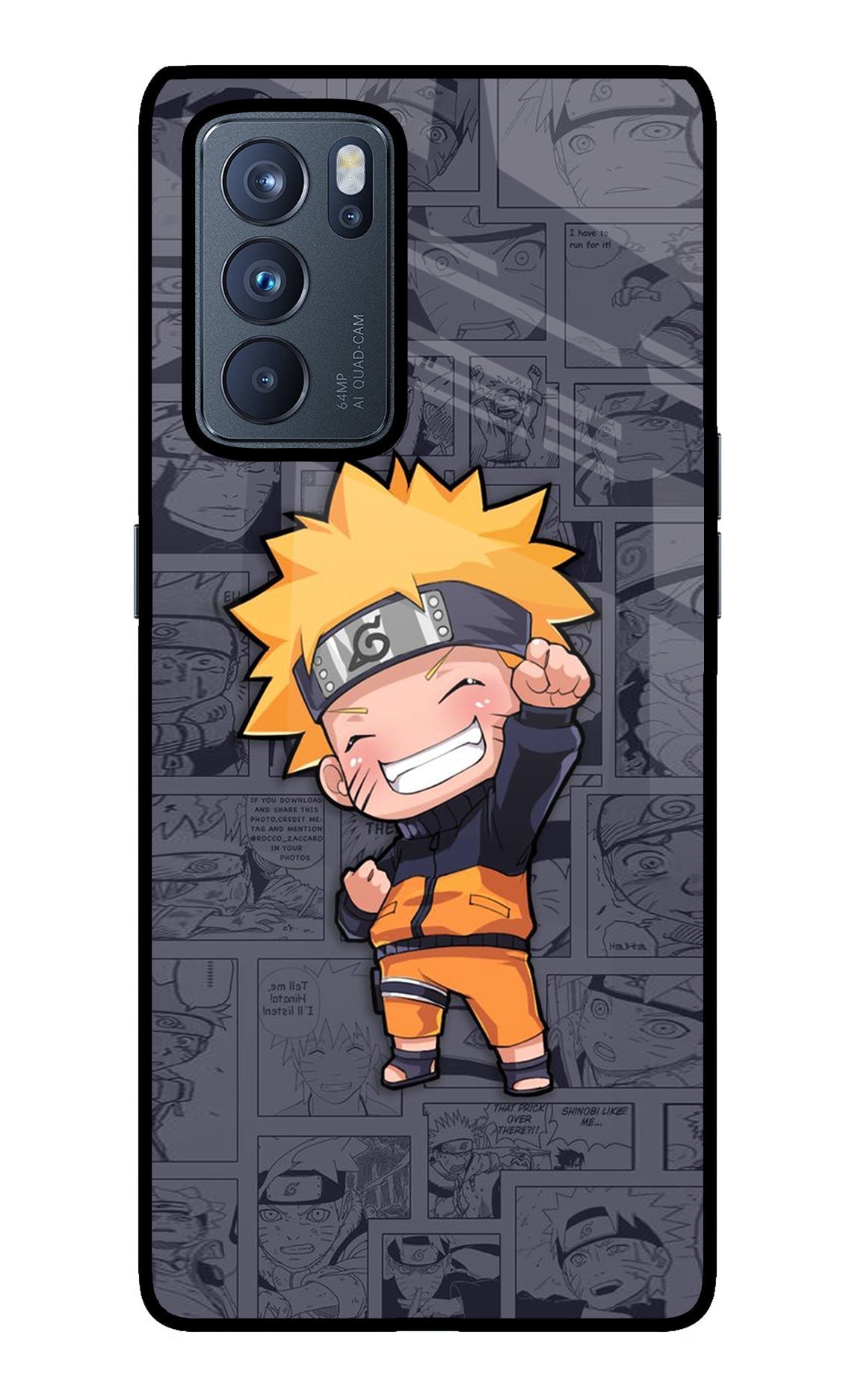 Chota Naruto Case for Oppo Reno6 Pro 5G