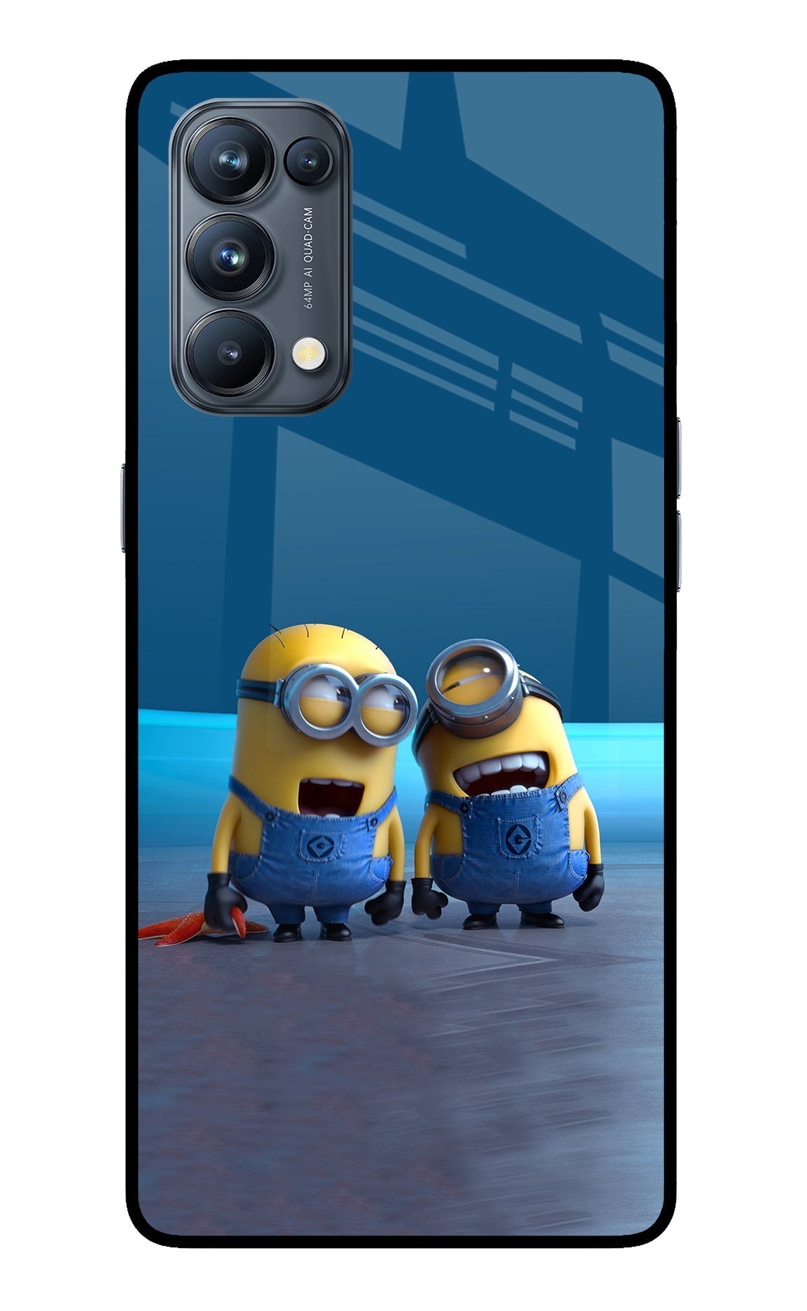 Minion Laughing Case for Oppo Reno5 Pro 5G