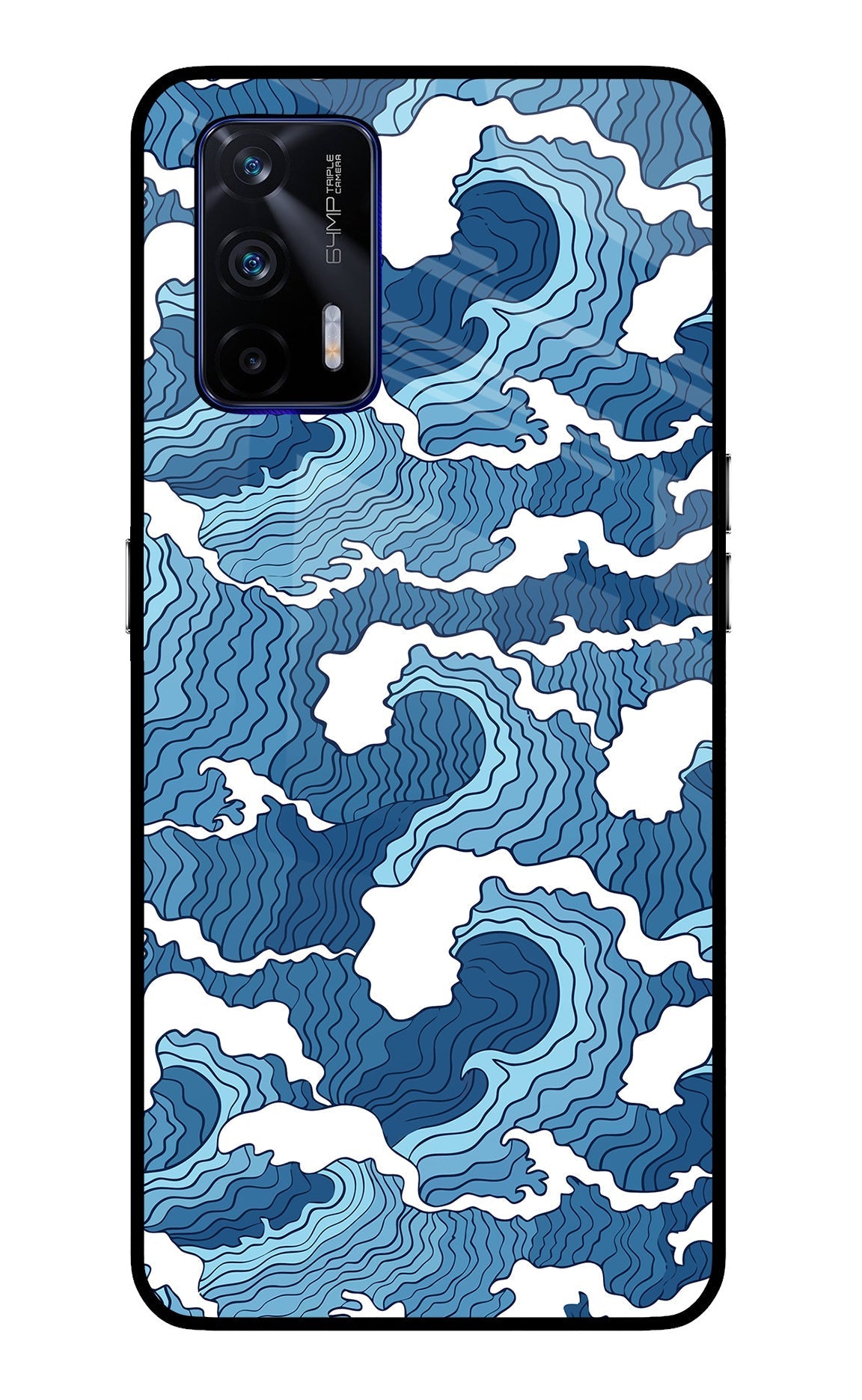 Blue Waves Case for Realme GT 5G