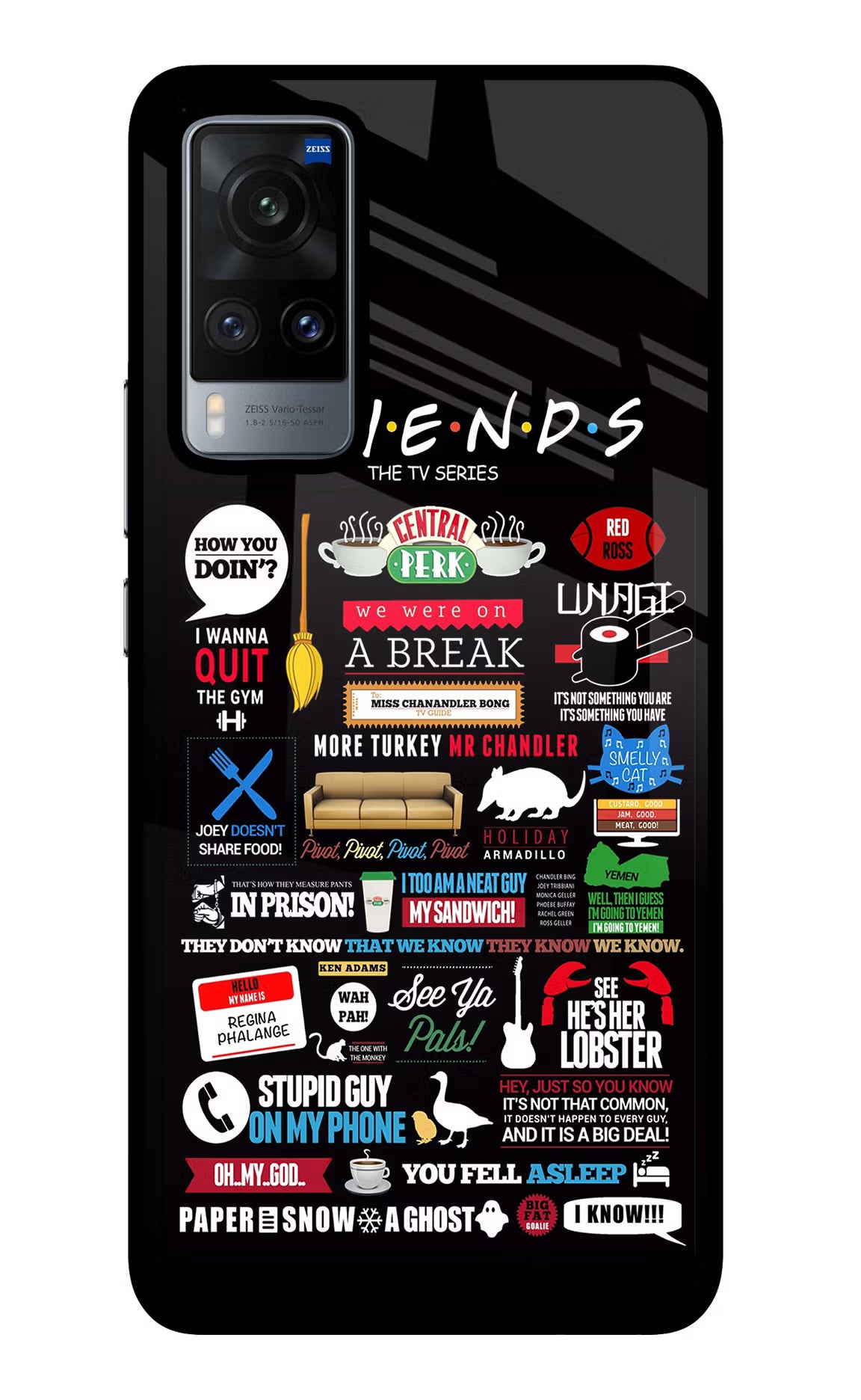 FRIENDS Case for Vivo X60 by Casekaro