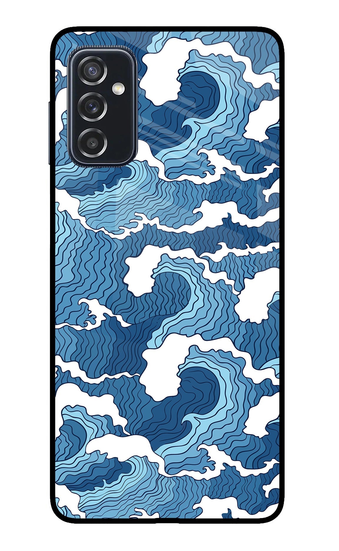 Blue Waves Case for Samsung M52 5G