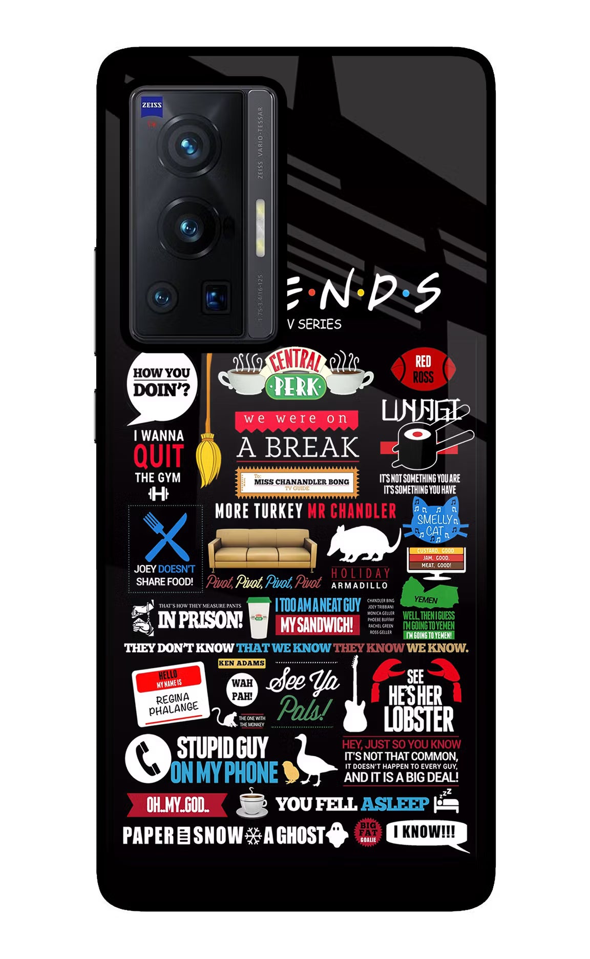 FRIENDS Case for Vivo X70 Pro by Casekaro