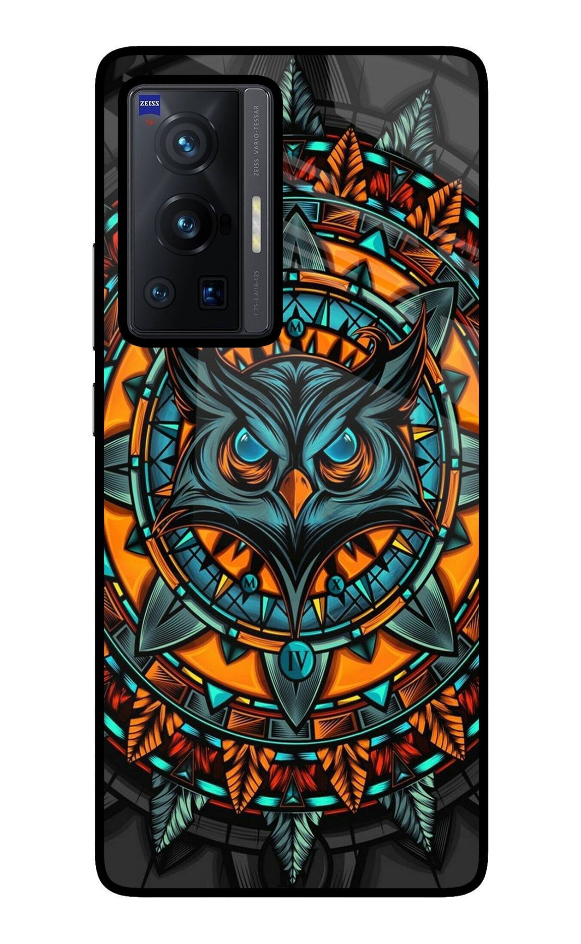 Angry Owl Art Case for Vivo X70 Pro