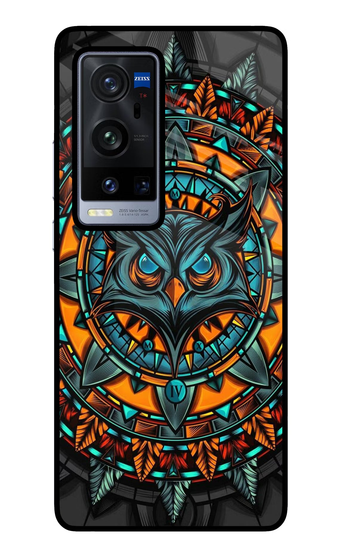 Angry Owl Art Case for Vivo X60 Pro+ by Casekaro