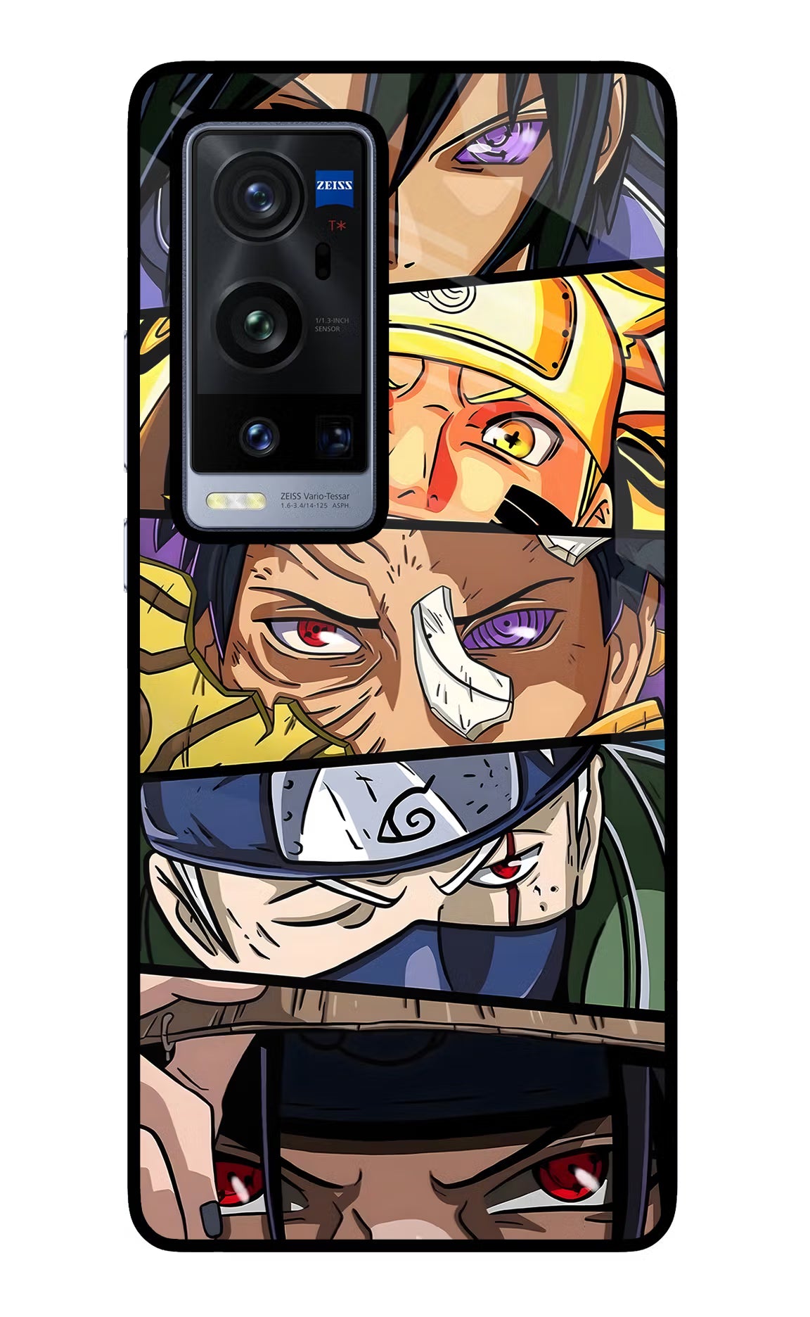 Naruto Character Case for Vivo X60 Pro+ by Casekaro