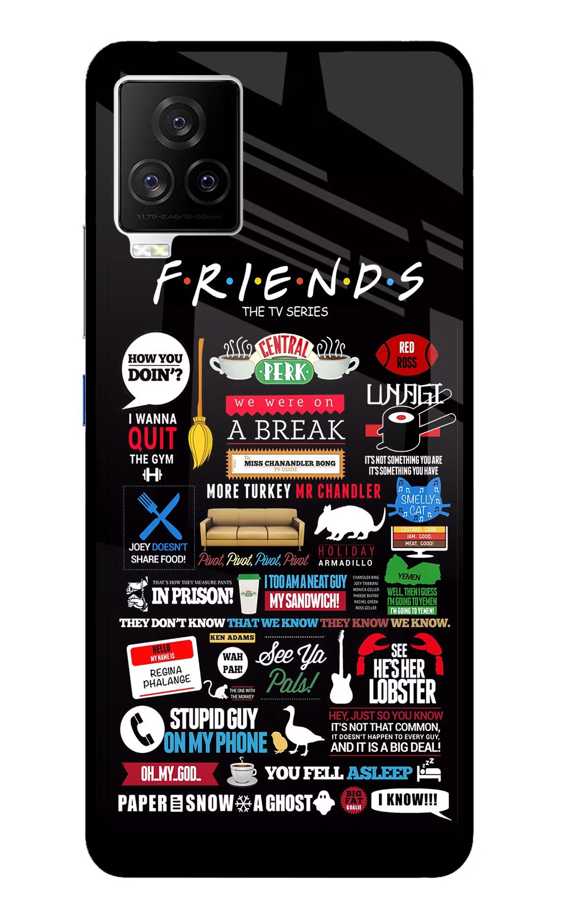 FRIENDS Case for iQOO 7 Legend 5G by Casekaro