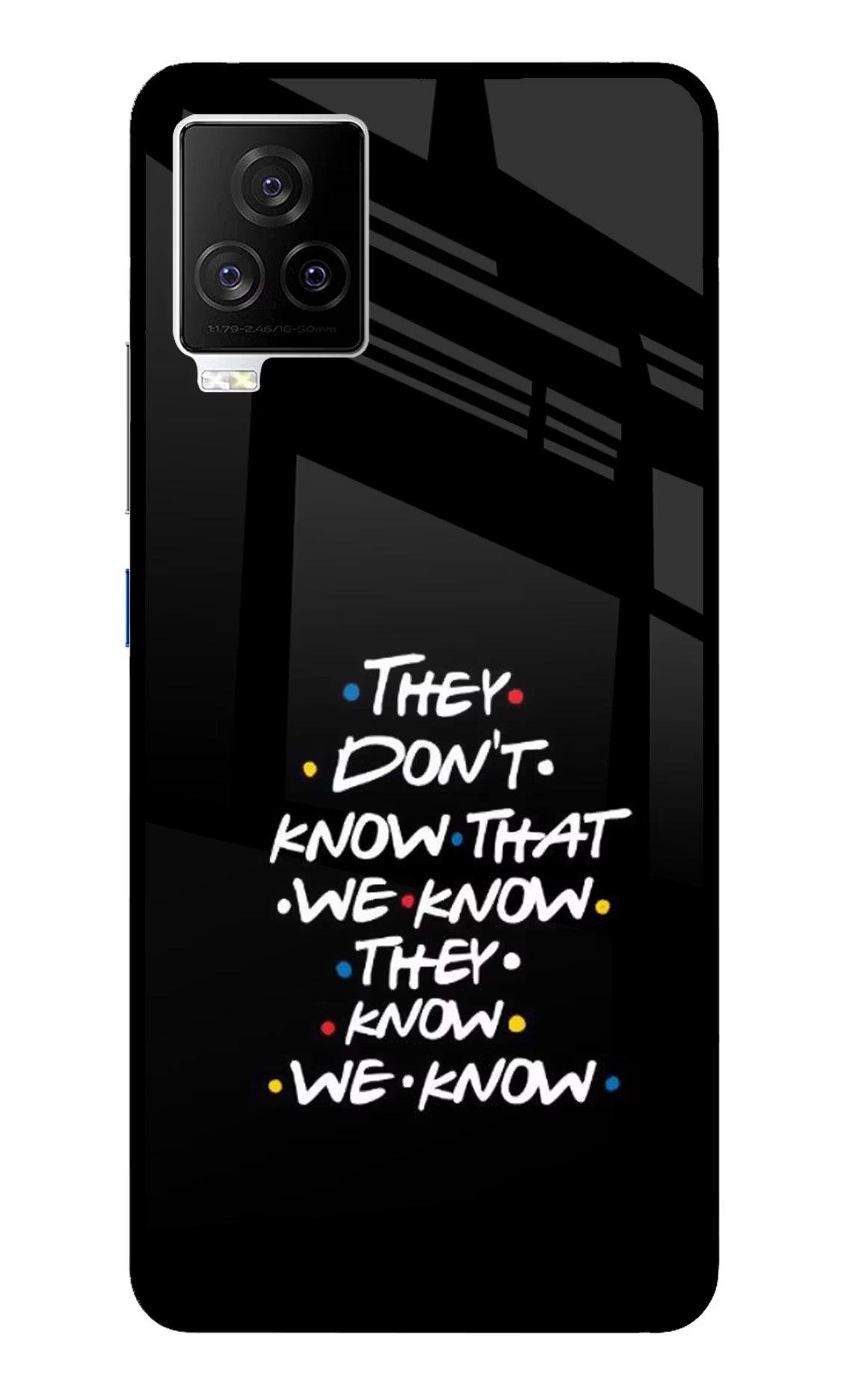 FRIENDS Dialogue Case for iQOO 7 Legend 5G by Casekaro