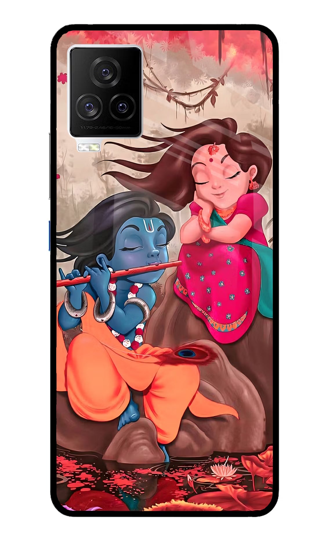 Radhe Krishna Case for iQOO 7 Legend 5G by Casekaro