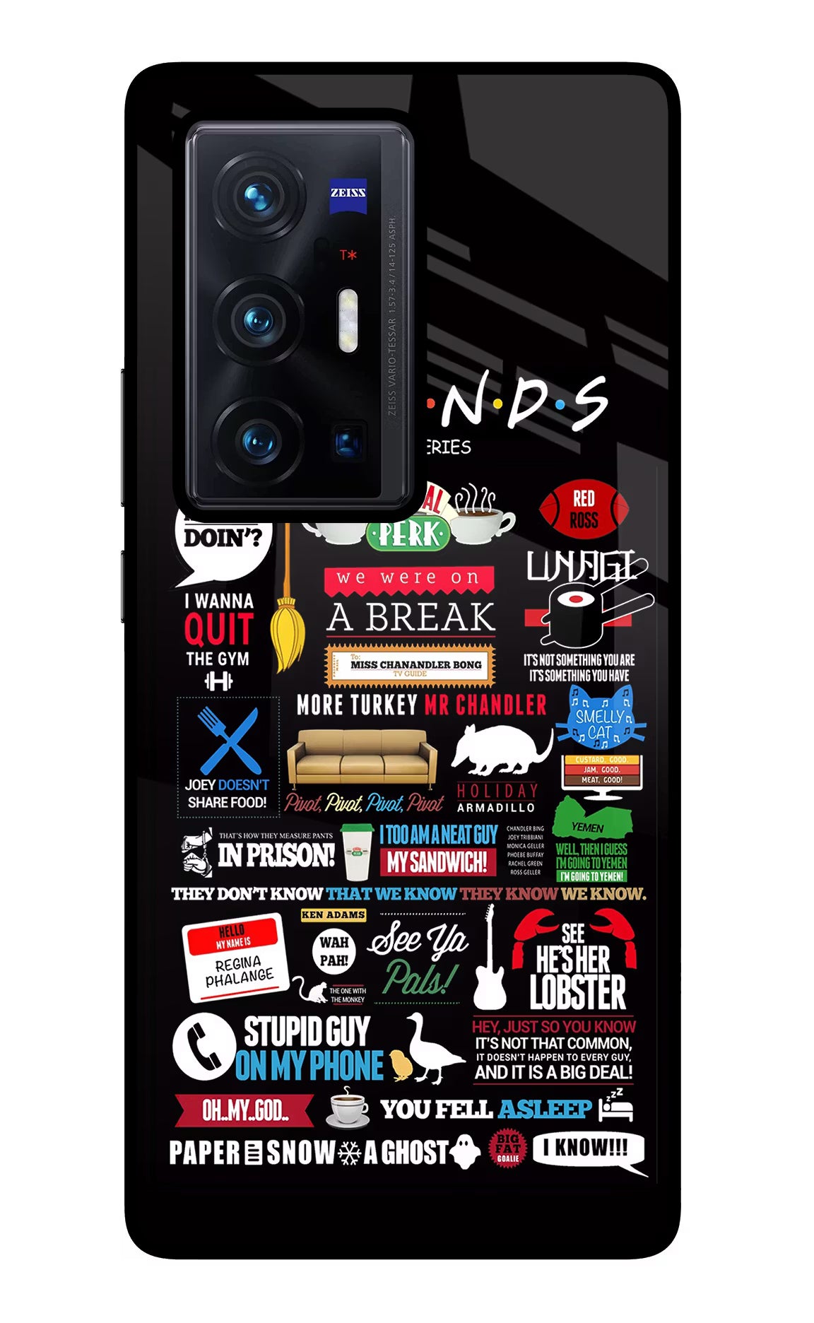 FRIENDS Case for Vivo X70 Pro+ by Casekaro