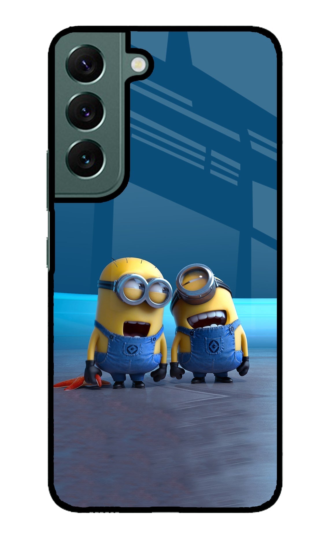 Minion Laughing Case for Samsung S22